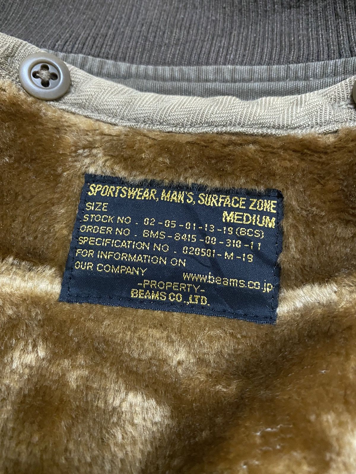 Beams Plus × Japanese Brand VINTAGE BEAMS LIGHT JACKET GREEN ARMY COLOURS Size US M / EU 48-50 / 2 - 7 Thumbnail