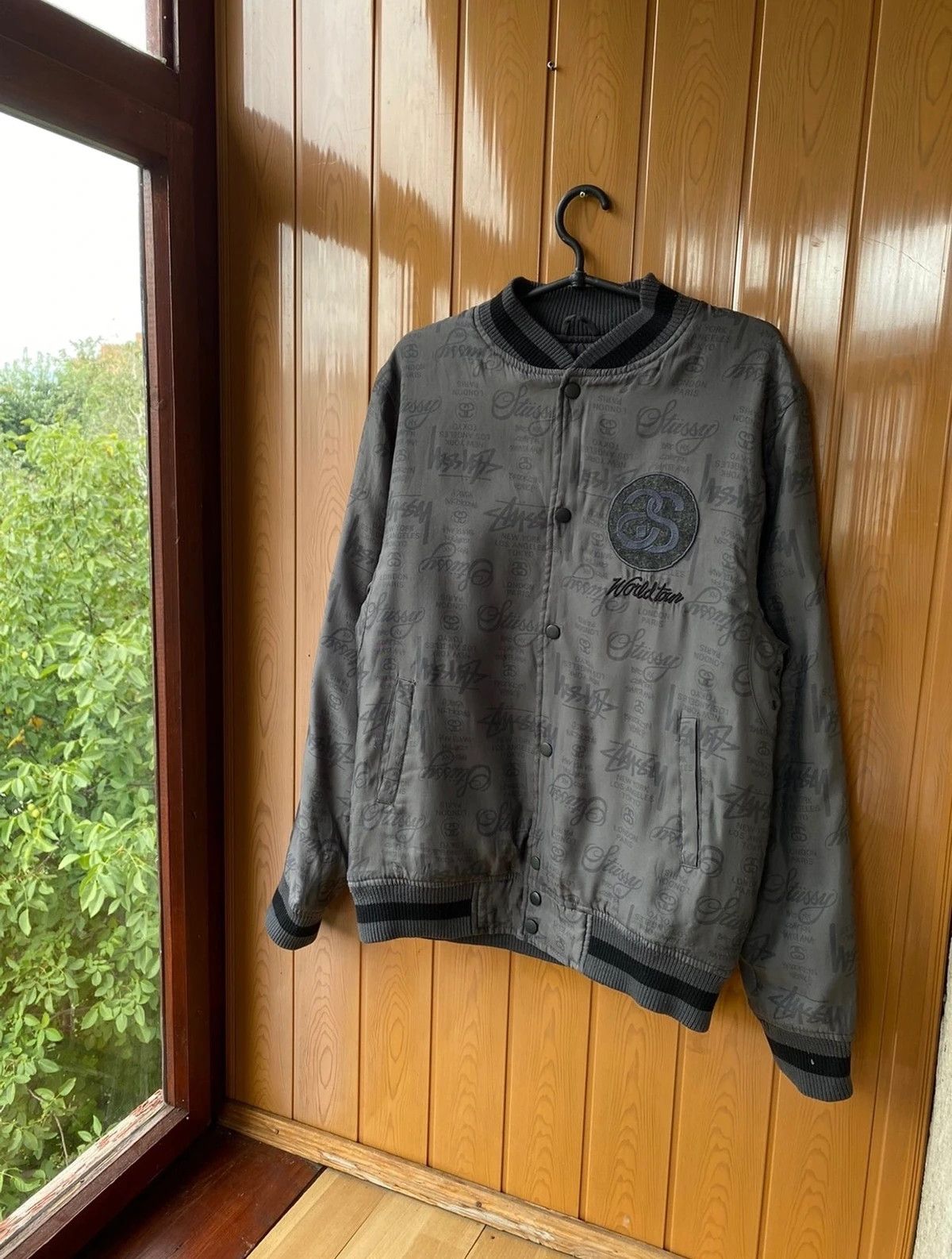 Stussy Gear vintage monogram jacket