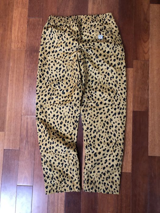 Noah Noah Cheetah Print Track Pants | Grailed