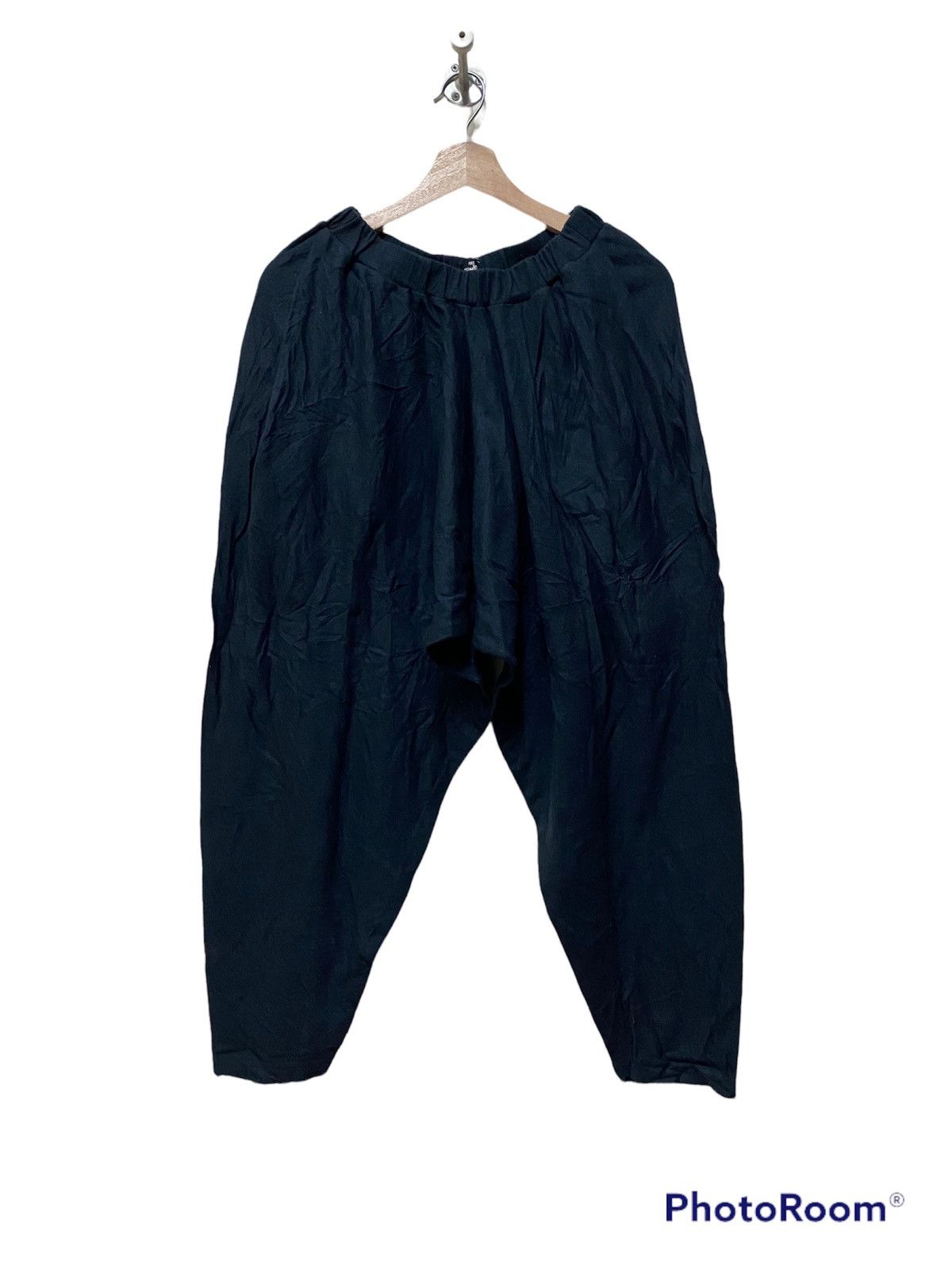 image of Issey Miyake Issey Miyaki Permanente Harem Pant in Dark Gray, Men's (Size 28)