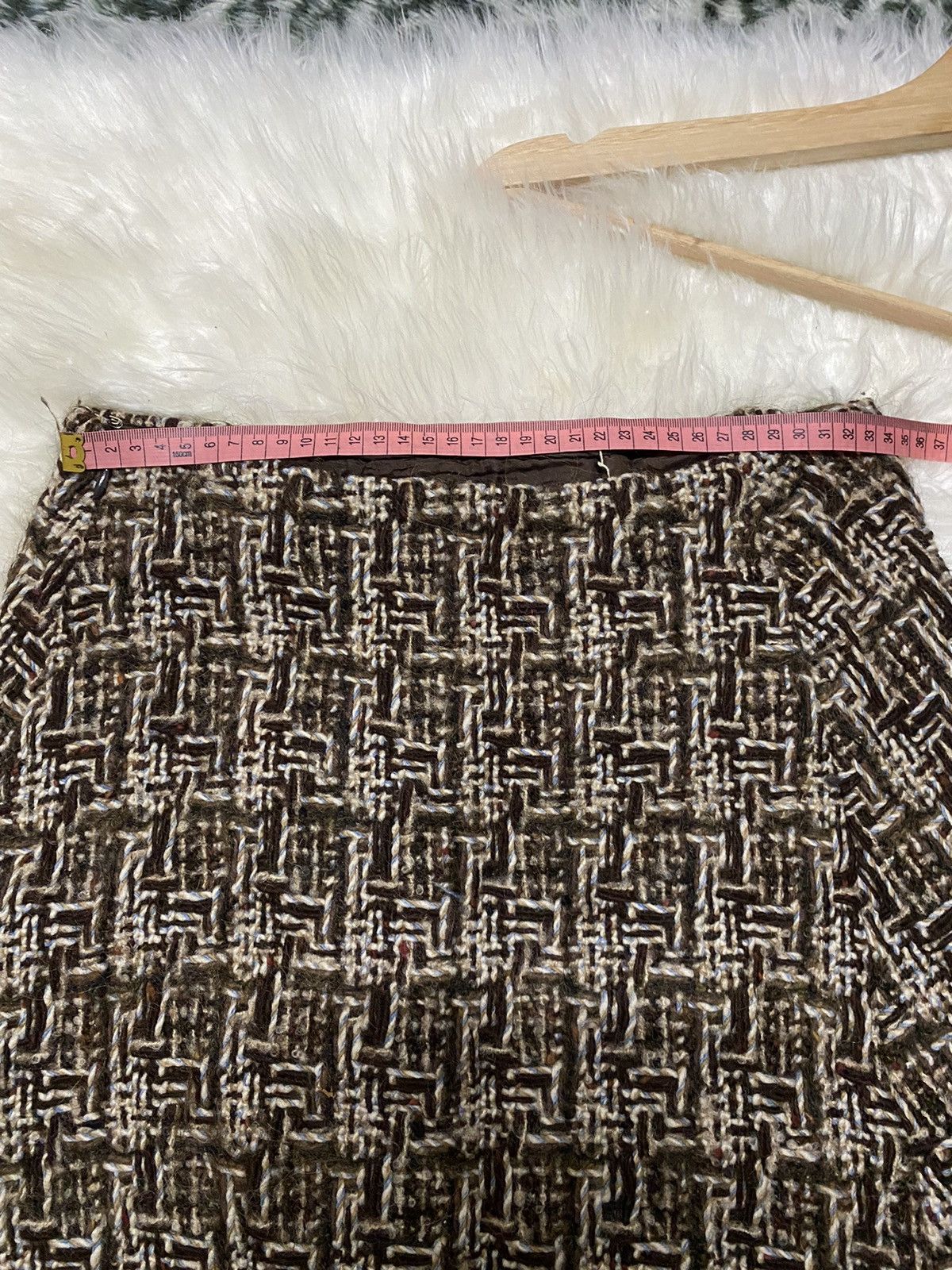 Marni × Napapijri MARNI WOOL SKIRT Size 27" / US 4 / IT 40 - 9 Thumbnail