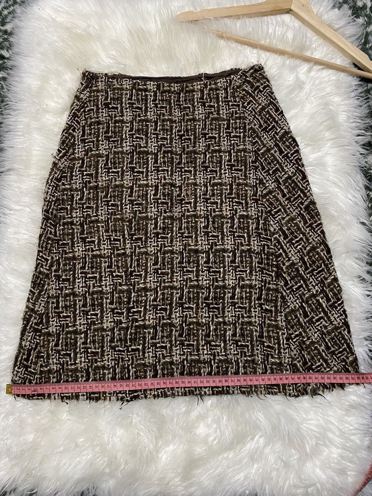 Marni × Napapijri MARNI WOOL SKIRT Size 27" / US 4 / IT 40 - 11 Thumbnail