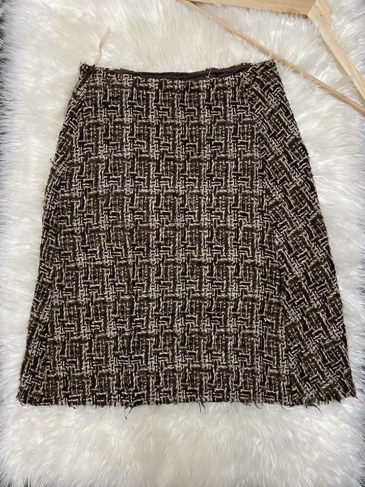 Marni × Napapijri MARNI WOOL SKIRT Size 27" / US 4 / IT 40 - 2 Thumbnail