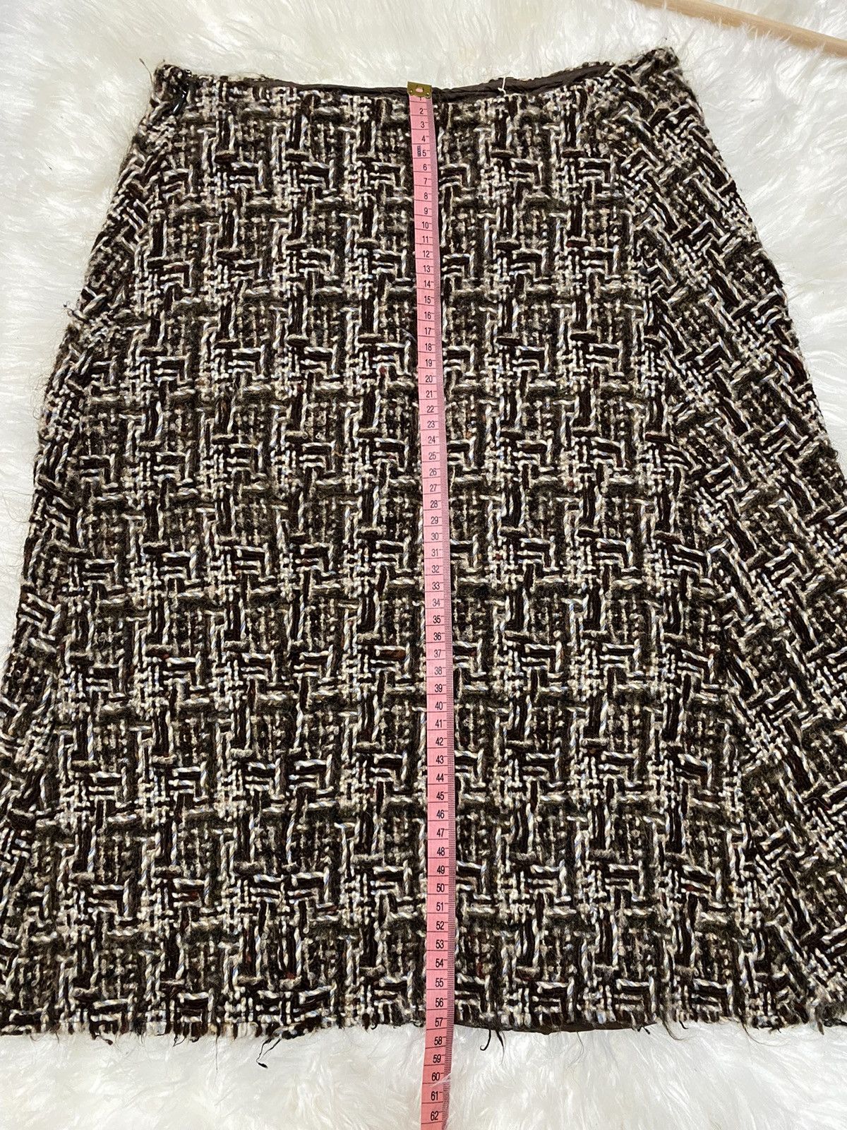 Marni × Napapijri MARNI WOOL SKIRT Size 27" / US 4 / IT 40 - 10 Thumbnail