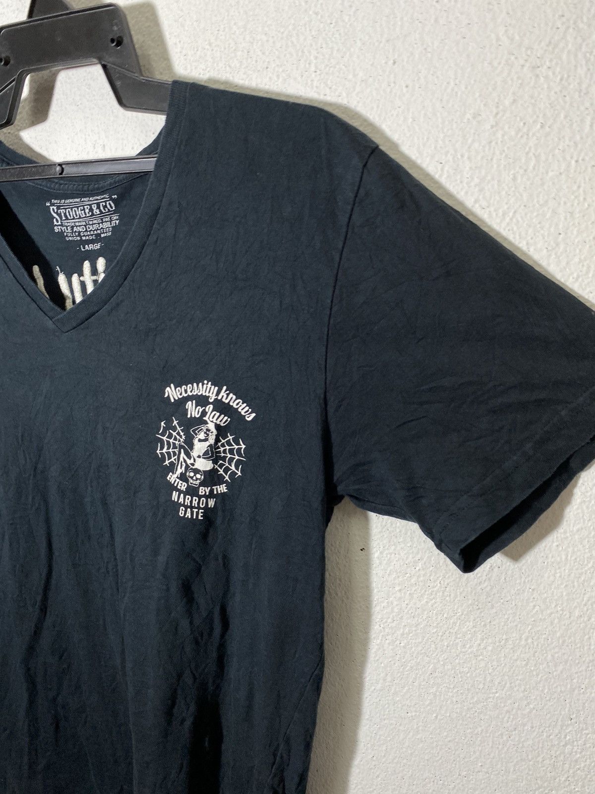 Japanese Brand stooge & co necessity knows no low Size US L / EU 52-54 / 3 - 3 Thumbnail