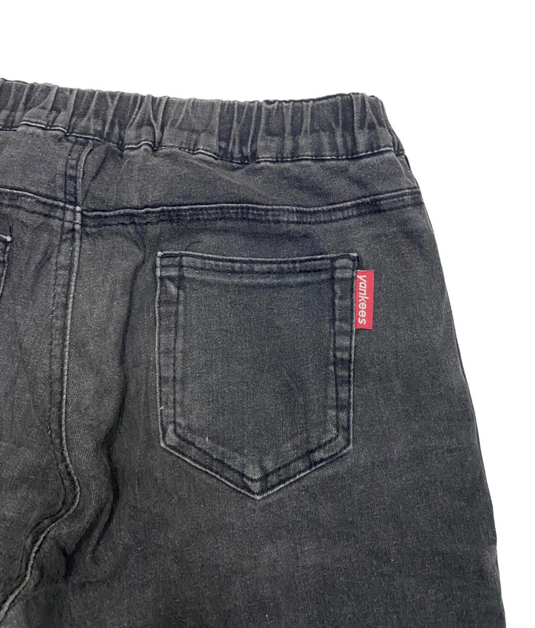 MLB 🔥VINTAGE NEW YORK YANKEES MLB BLACK FADED SHORT PANTS Size US 28 / EU 44 - 5 Thumbnail