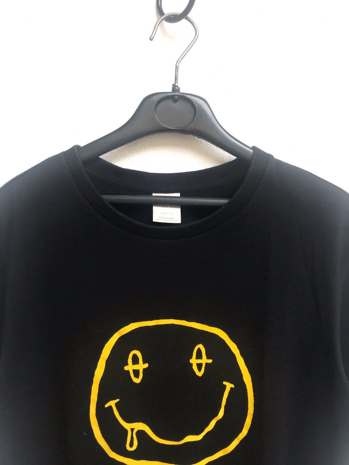 Japanese Brand × Number (N)ine 🔥Number (N)ine Kurt Cobain Smile T Shirt Size US S / EU 44-46 / 1 - 3 Thumbnail