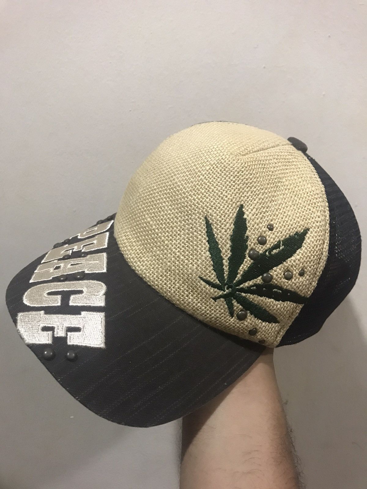 Japanese Brand 🔥Vintage🔥 Peace Trucked Hat Size ONE SIZE - 1 Thumbnail