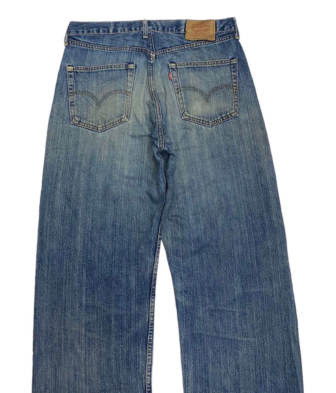 Japanese Brand × Levi's 🔥VINTAGE LEVIS 504 JAPAN DISTRESSED BAGGY DENIM JEANS Size US 33 - 6 Thumbnail