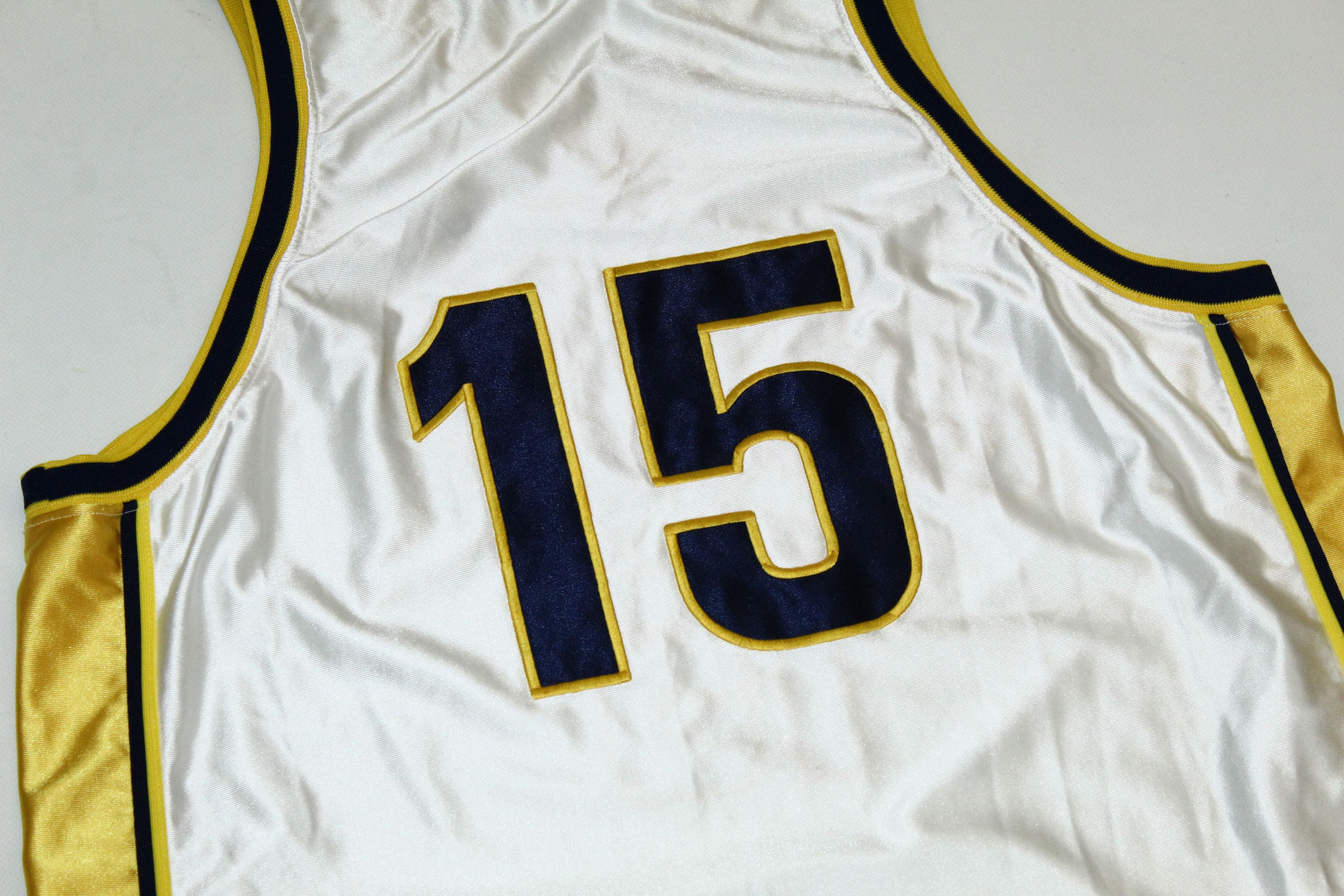 Nike 🔥 RARE VTG 🔥 Nike x Camel #15 big logo basketball jersey Size US XL / EU 56 / 4 - 13 Thumbnail
