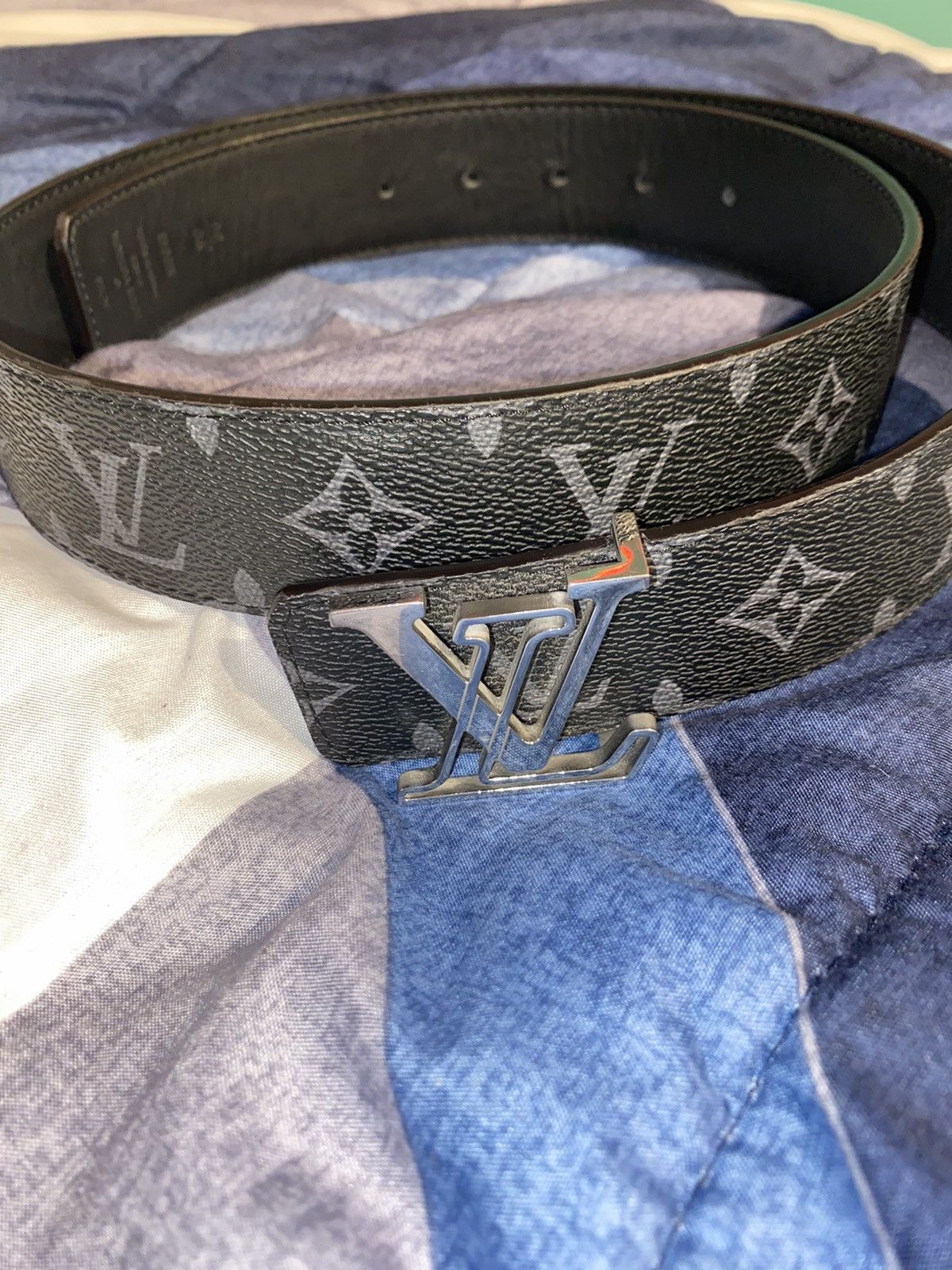 louis vuitton belt men white