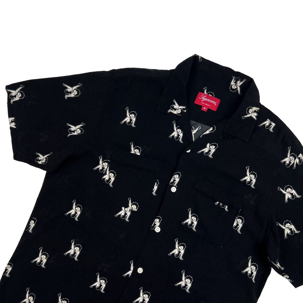 Supreme Supreme x Betty Boop Rayon Shirt | Grailed