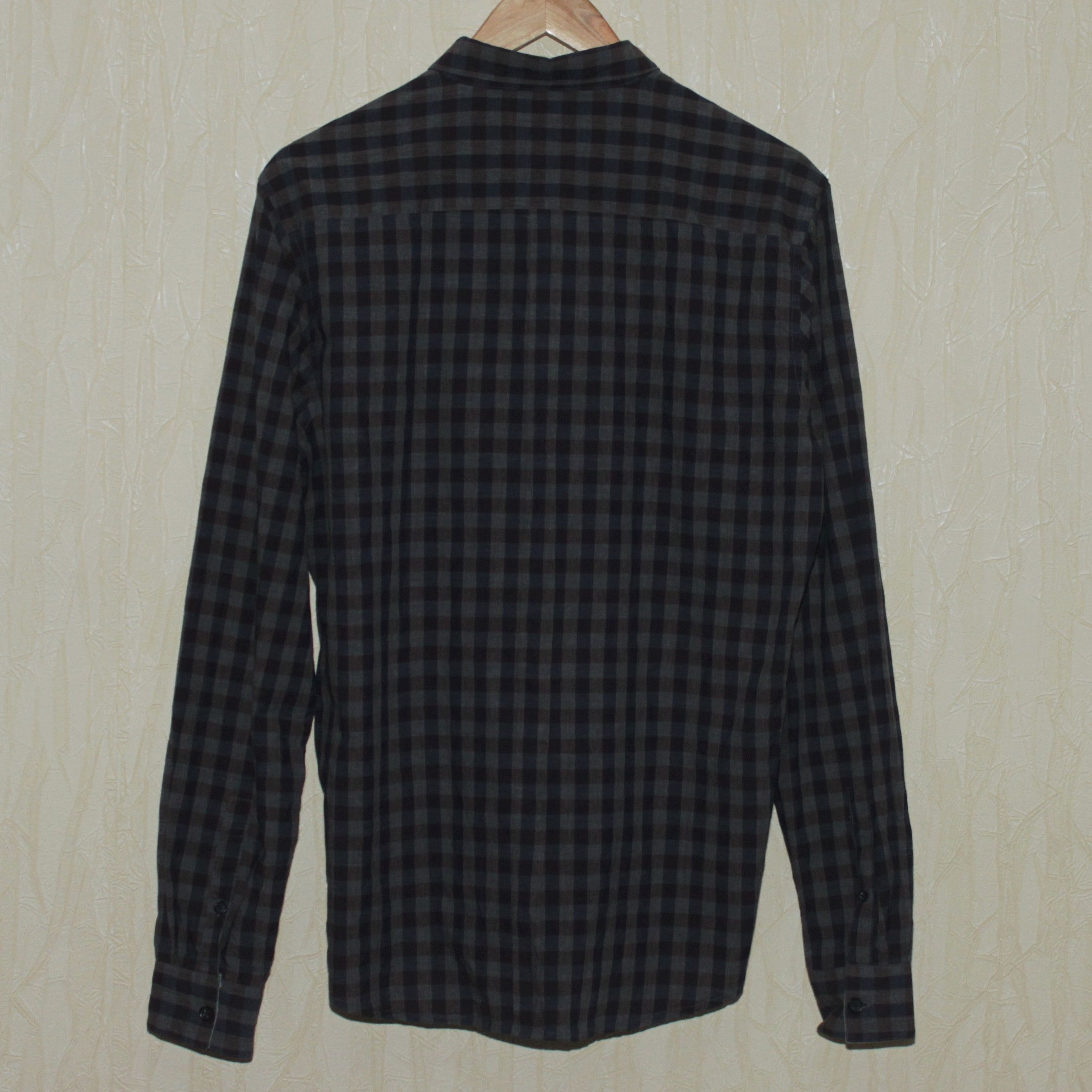 DKNY DKNY Donna Karan New York Shirt Gray Size M Cotton Size US M / EU 48-50 / 2 - 4 Thumbnail