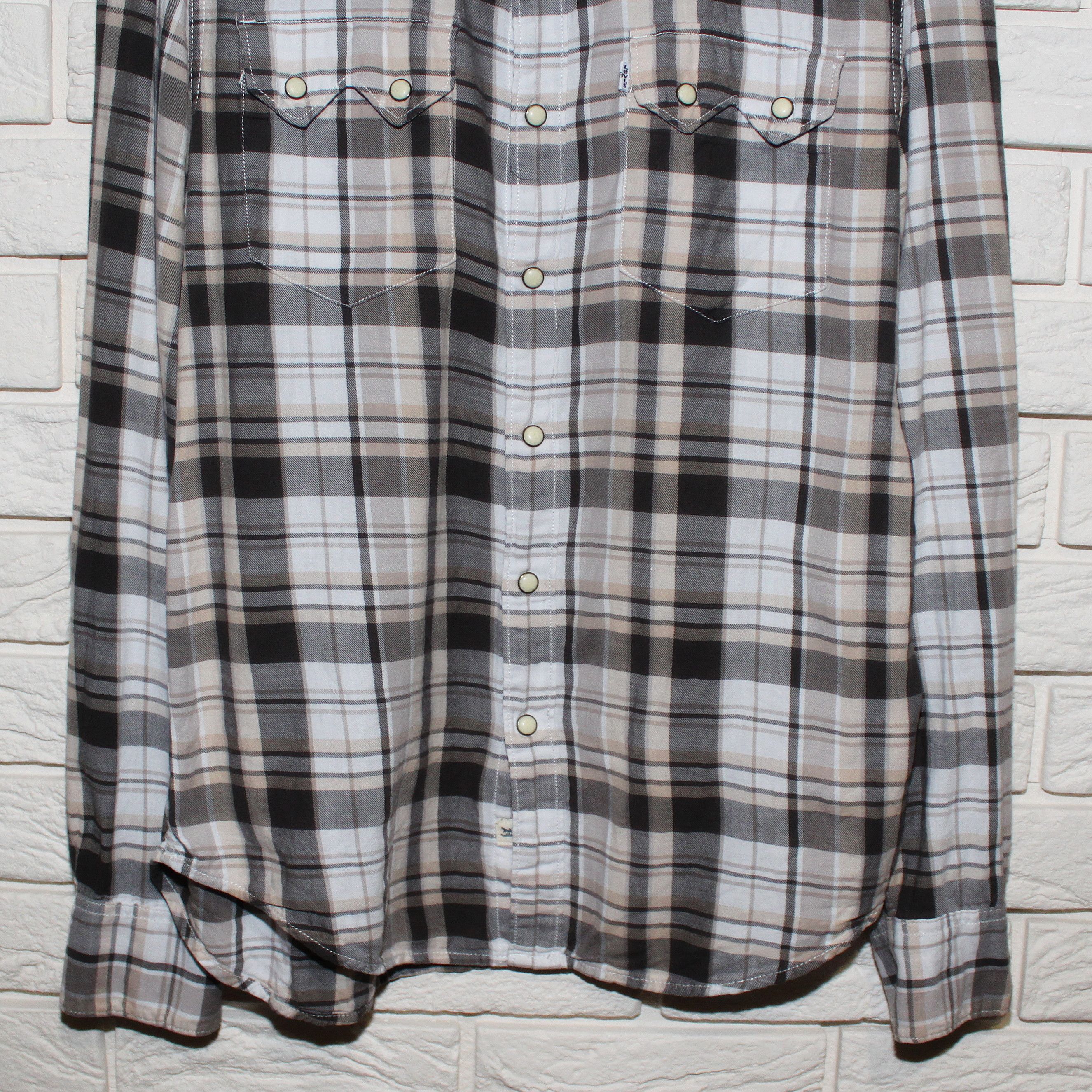 Levi's Levi's Beige Longsleeve Shirt Size M Size US M / EU 48-50 / 2 - 5 Thumbnail
