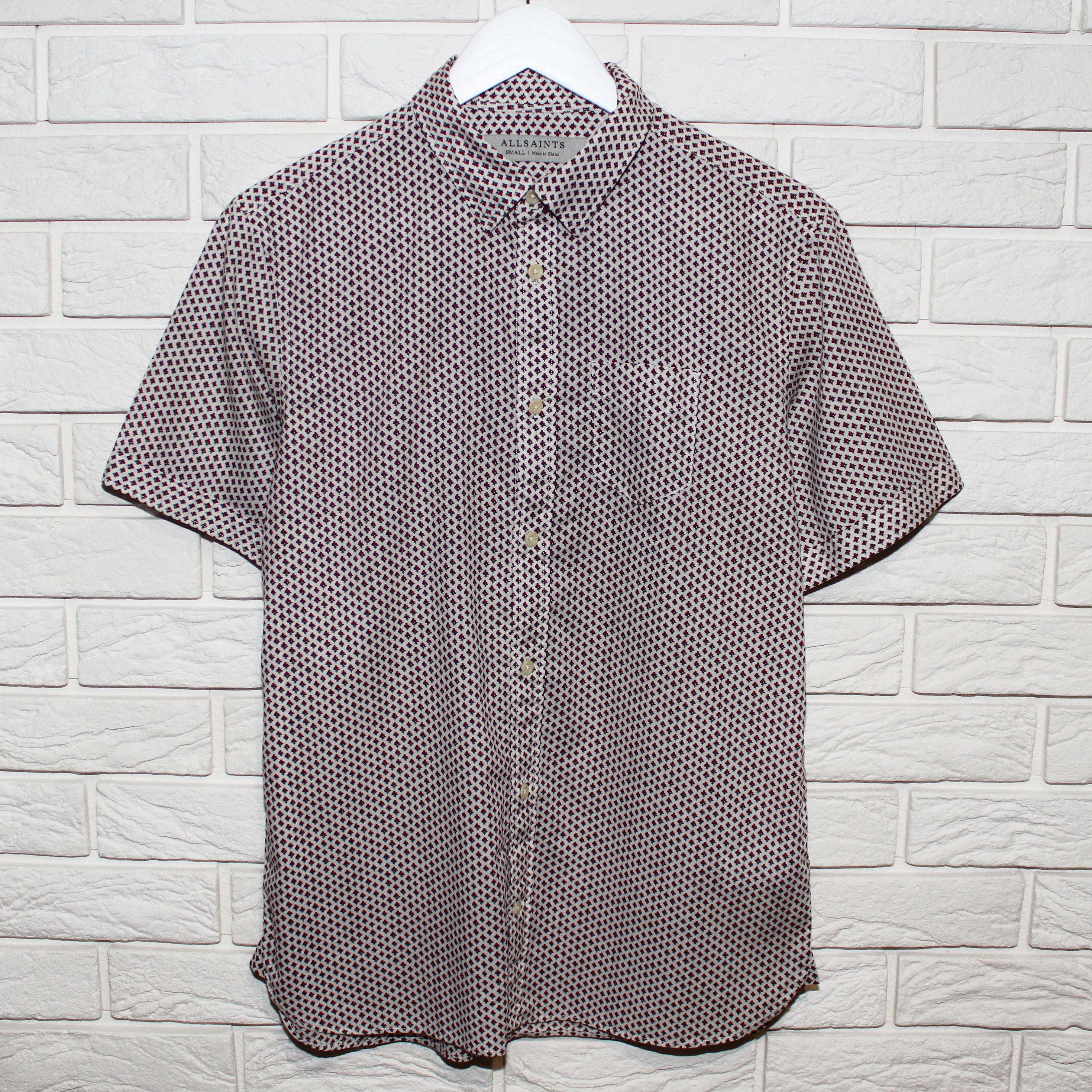 Allsaints Allsaints Mens Multi Short Sleeve Shirt Size S M Size US M / EU 48-50 / 2 - 2 Thumbnail