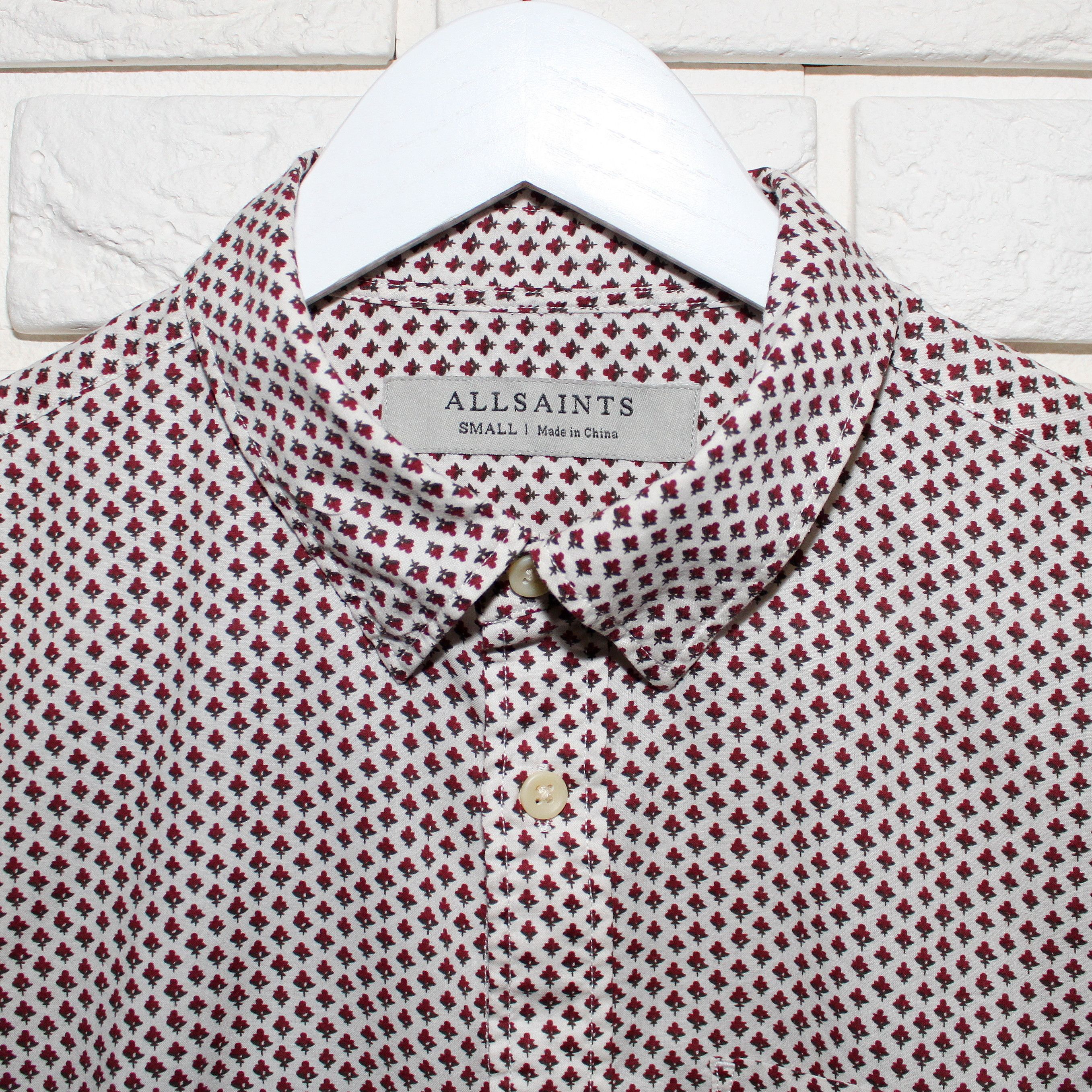 Allsaints Allsaints Mens Multi Short Sleeve Shirt Size S M Size US M / EU 48-50 / 2 - 3 Thumbnail
