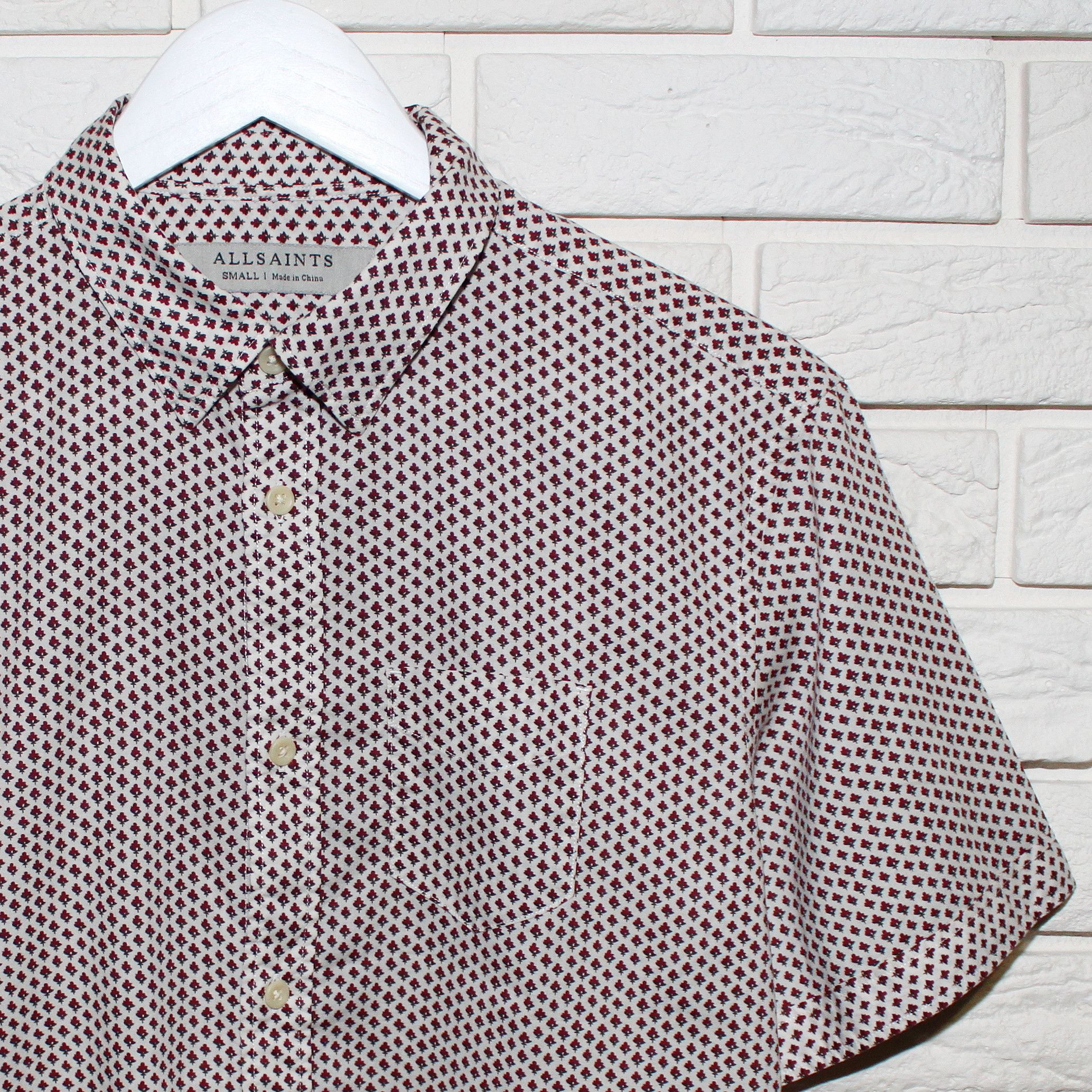 Allsaints Allsaints Mens Multi Short Sleeve Shirt Size S M Size US M / EU 48-50 / 2 - 1 Thumbnail