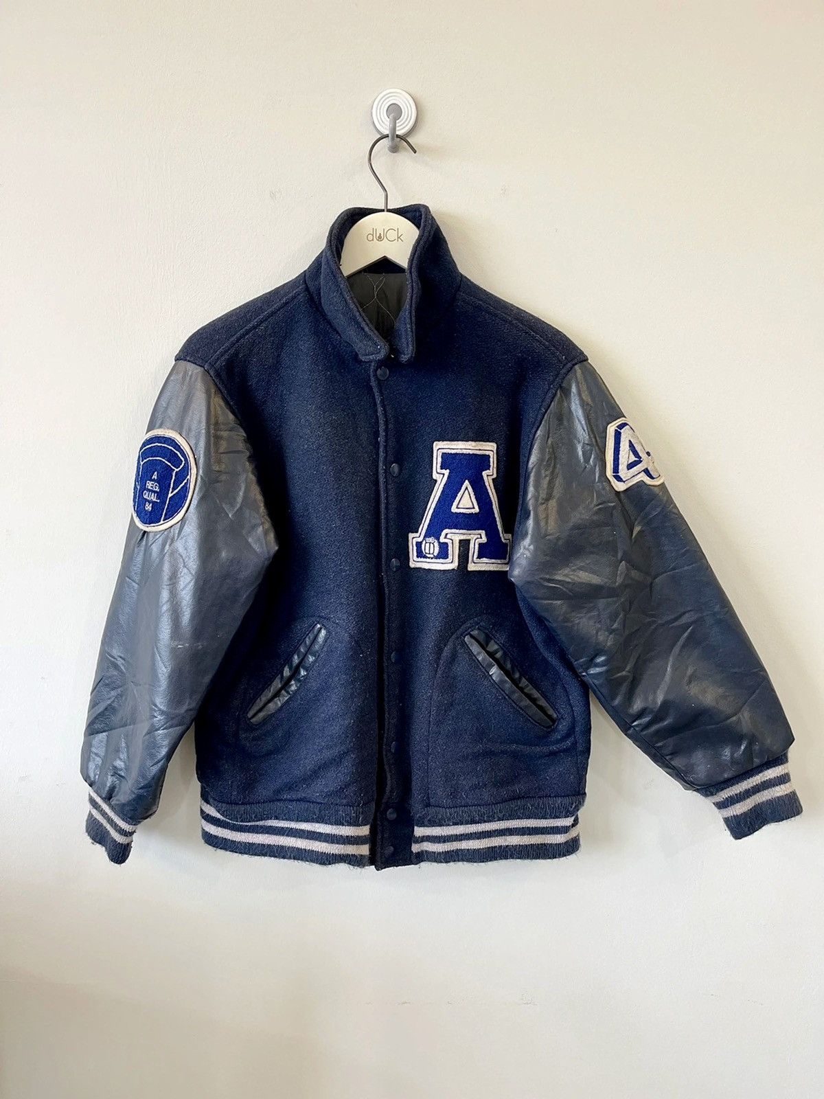 Vintage VINTAGE🔥🔥ARIZONA AMERICA FOOTBALL WOOL VARSITY JACKET Size US M / EU 48-50 / 2 - 2 Thumbnail
