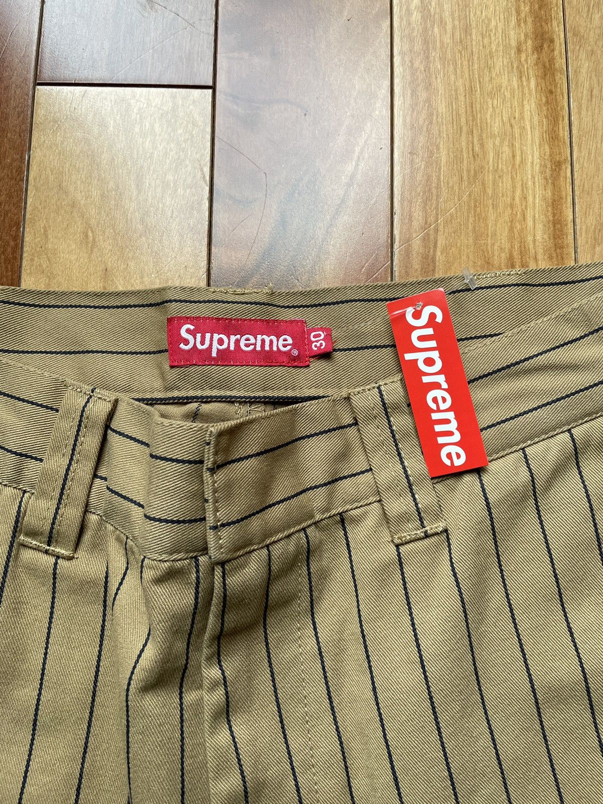Supreme Supreme Stripe Work Pants Size US 30 / EU 46 - 4 Thumbnail