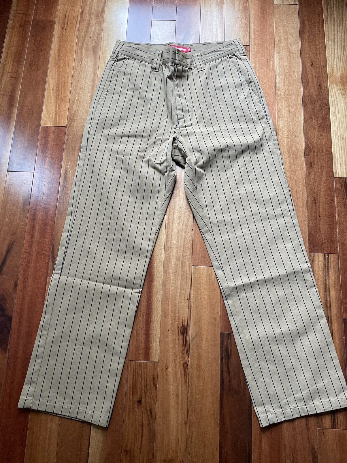 supreme work pant ストライプ 30