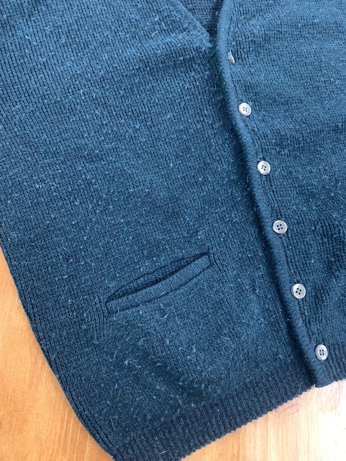 Towncraft × Vintage Vintage 1970s Towncraft Shaggy Knit Cardigan Size US L / EU 52-54 / 3 - 2 Thumbnail