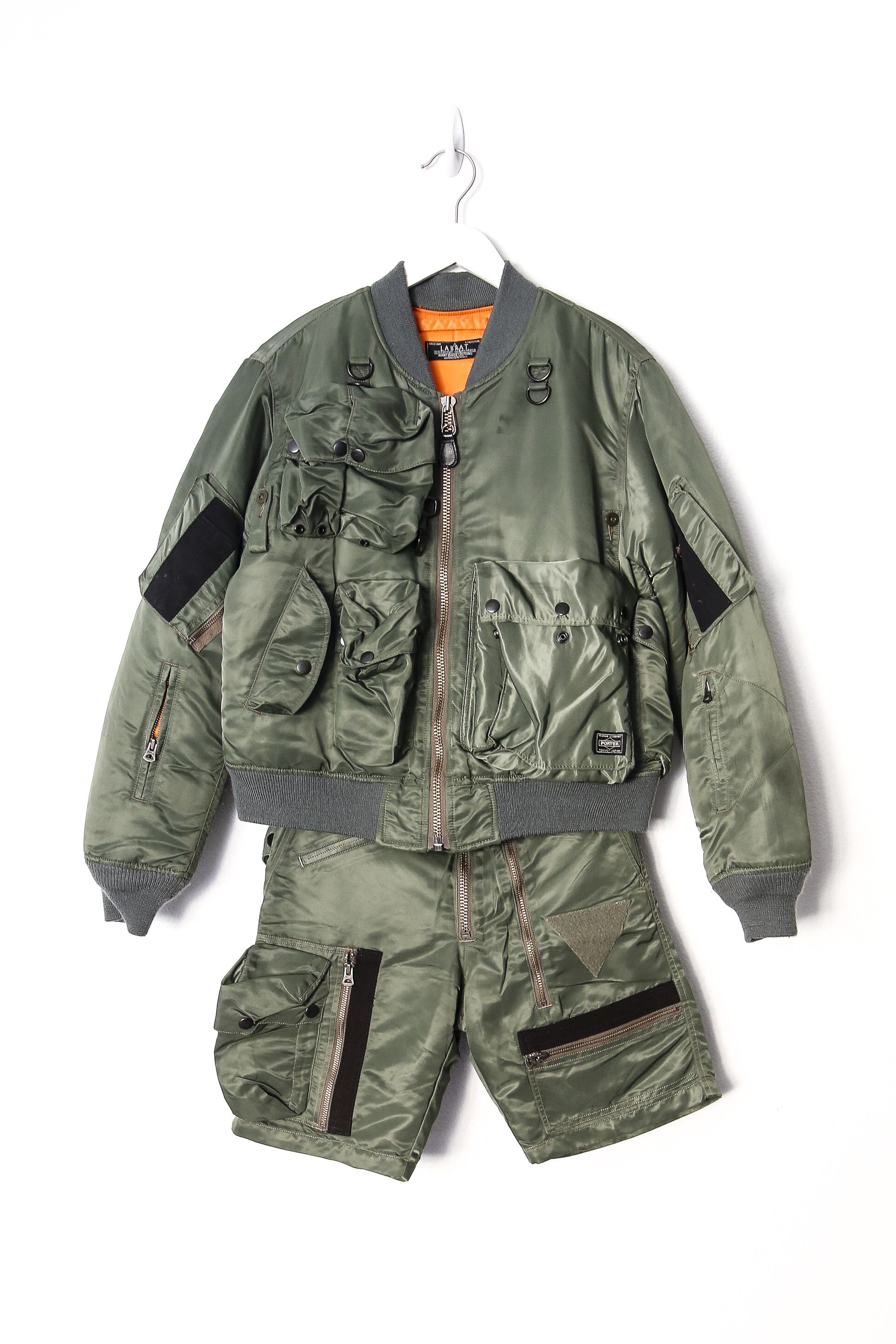 Porter Labrat x Porter MA-1 Olive Drab Full Set | Grailed