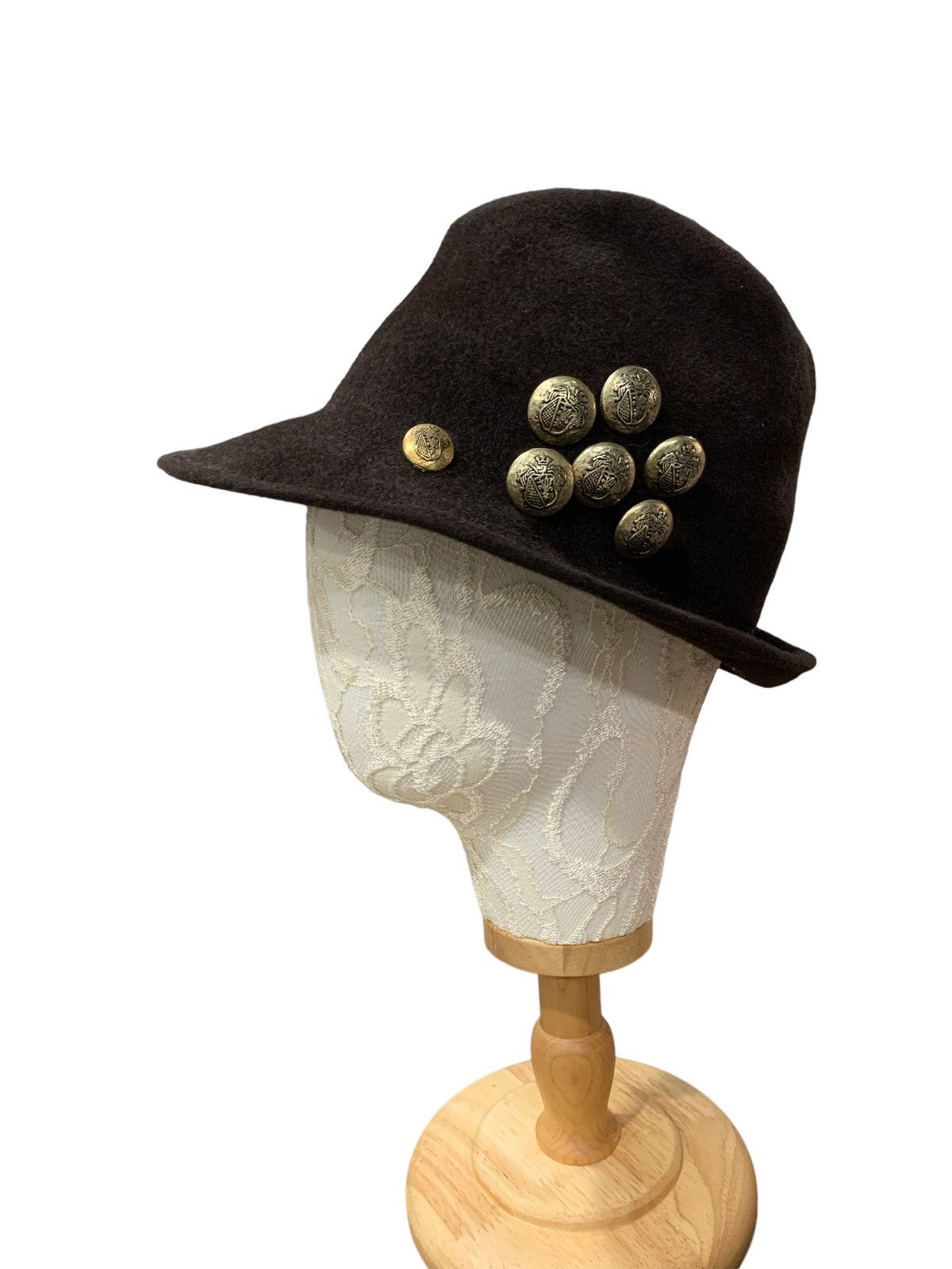 Japanese Brand HIM MISAHARIDA LONDON WOOL HAT Size ONE SIZE - 1 Thumbnail