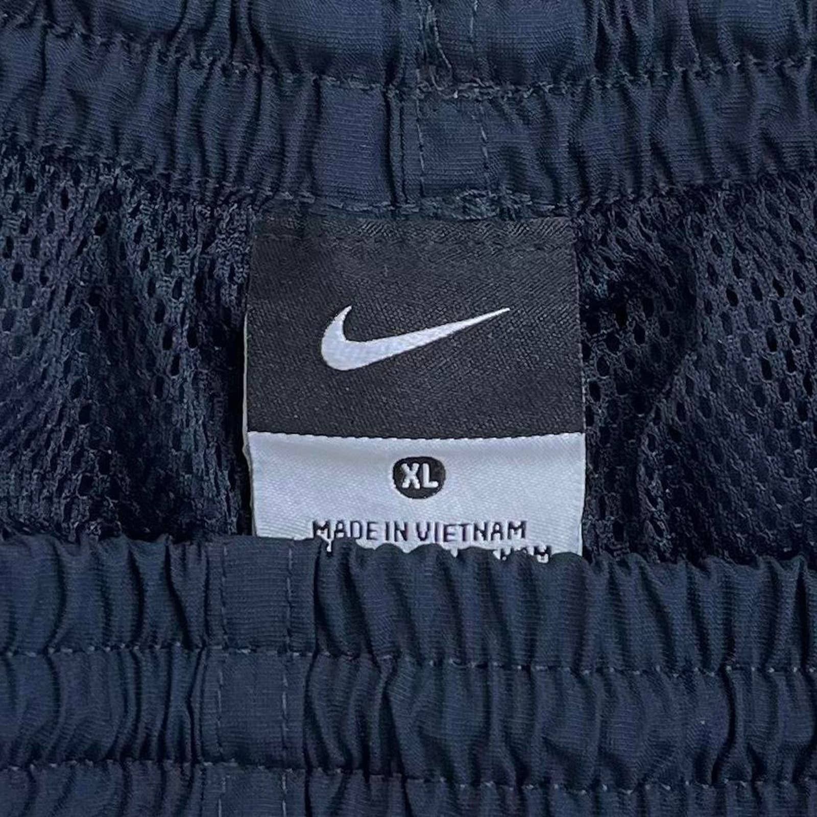 Vintage Nike Navy Blue Essential Trackpants / Sweatpants