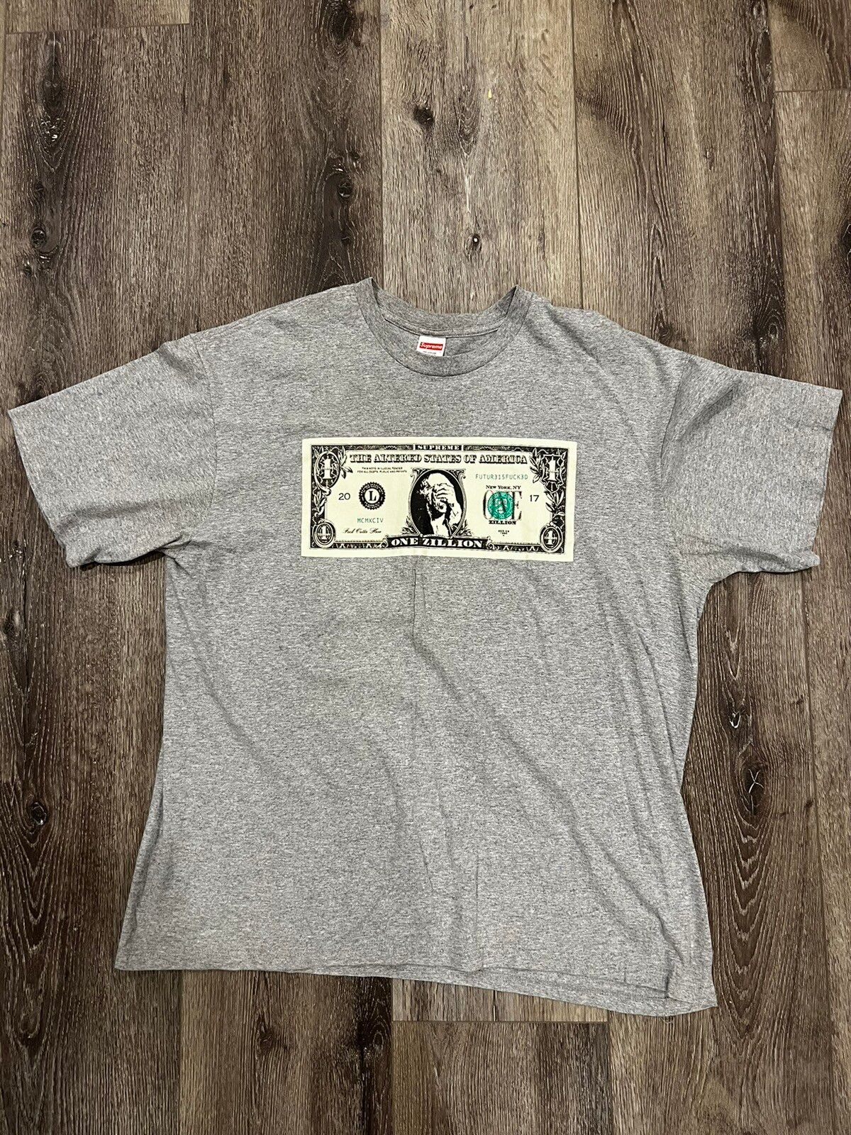 Supreme Dollar Bill Tee | Grailed