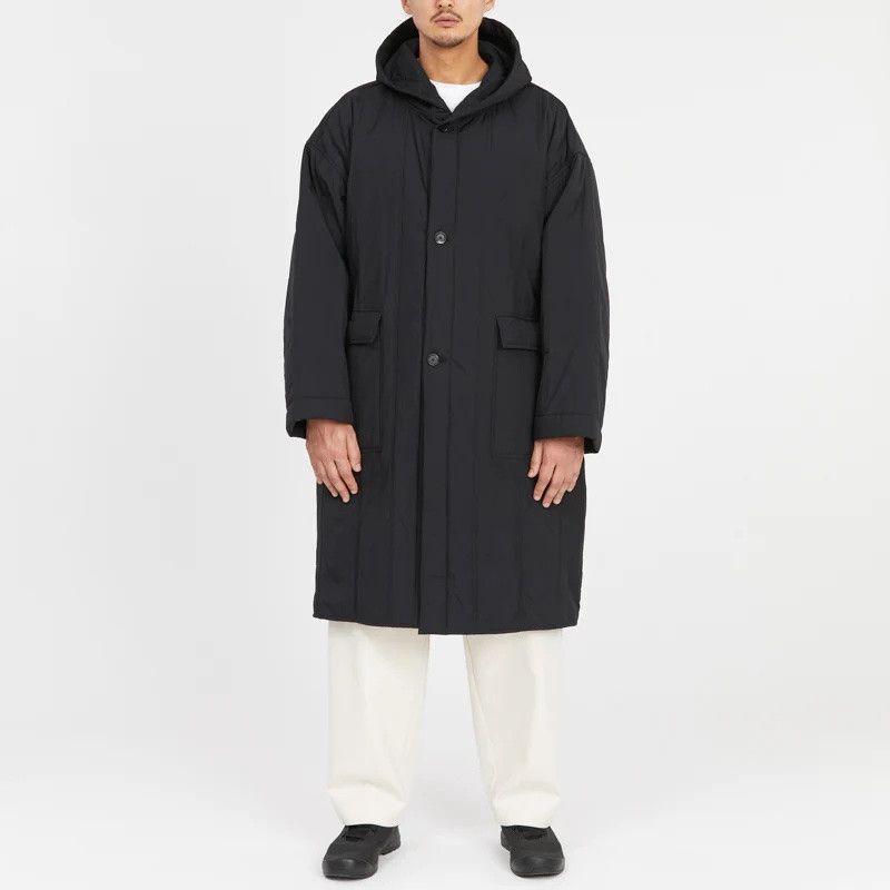 s.k. manor hill Canopy Coat – Black Quilted Nylon Size US S / EU 44-46 / 1 - 4 Thumbnail