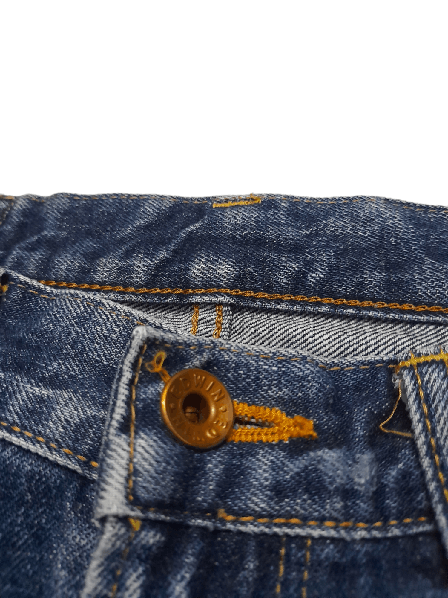 Edwin 90s EDWIN 505XX Selvedge Denim Japan (D915) W29 Size US 29 - 3 Thumbnail