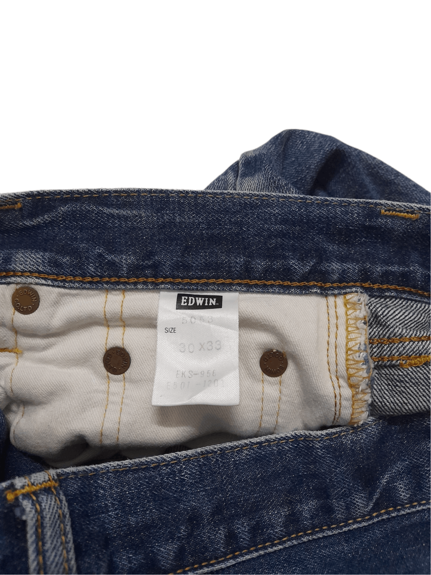 Edwin 90s EDWIN 505XX Selvedge Denim Japan (D915) W29 Size US 29 - 8 Thumbnail