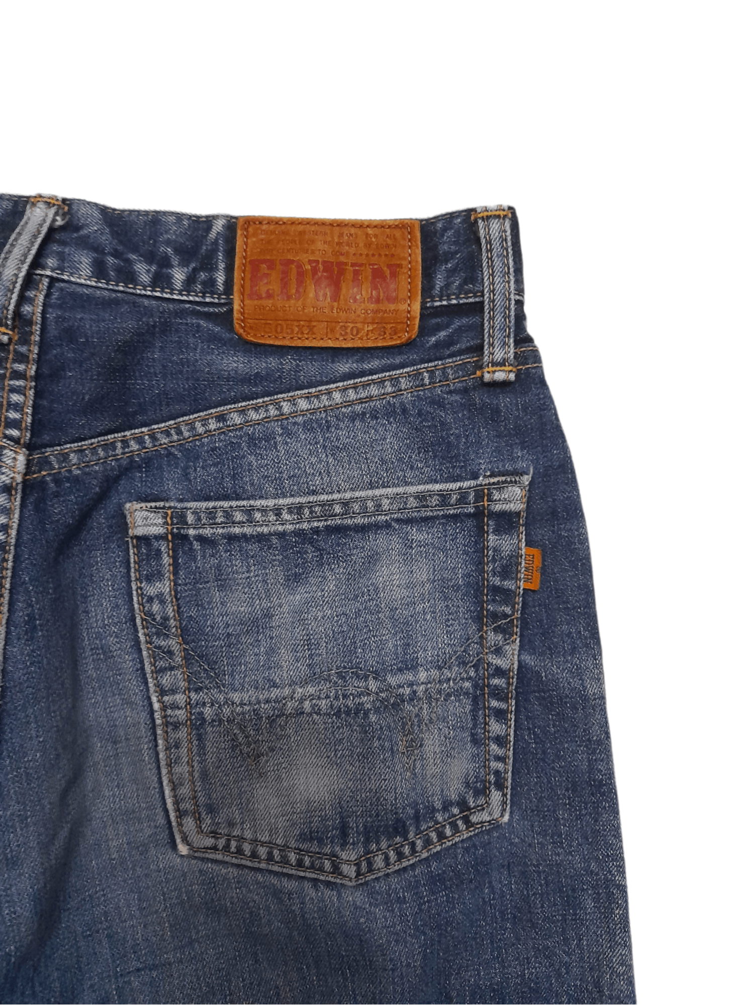 Edwin 90s EDWIN 505XX Selvedge Denim Japan (D915) W29 Size US 29 - 7 Thumbnail