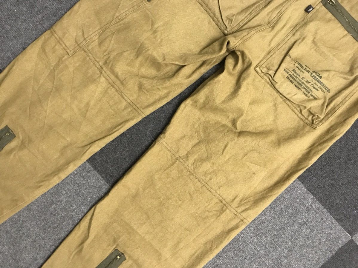 Haze × Japanese Brand HAZE US Air Force Style Multipockets Zipper Pant Size US 34 / EU 50 - 14 Thumbnail