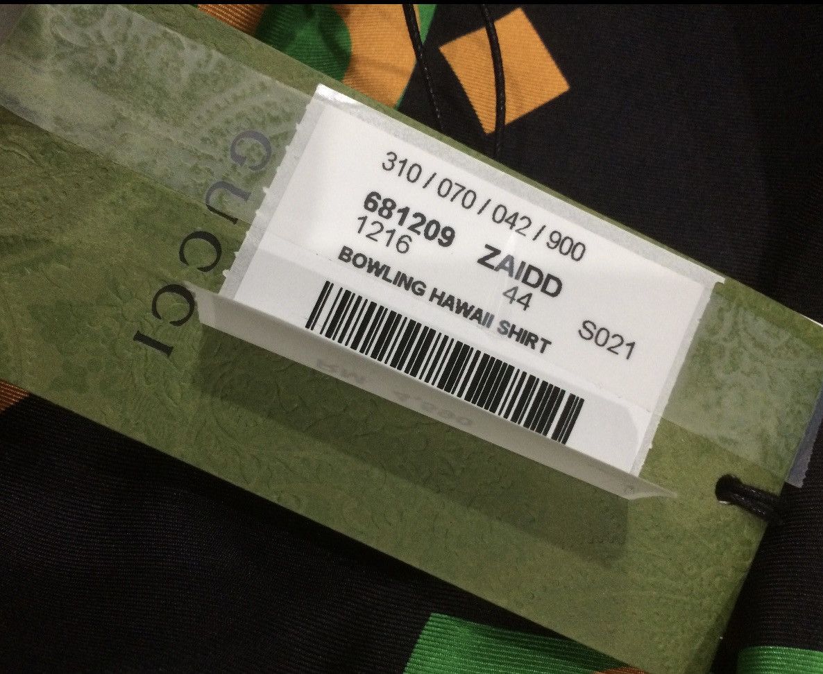Gucci 💥FINAL💥BNWT GUCCI Geometric GG Silk Bowling Shirt Oversized Size US S / EU 44-46 / 1 - 11 Thumbnail