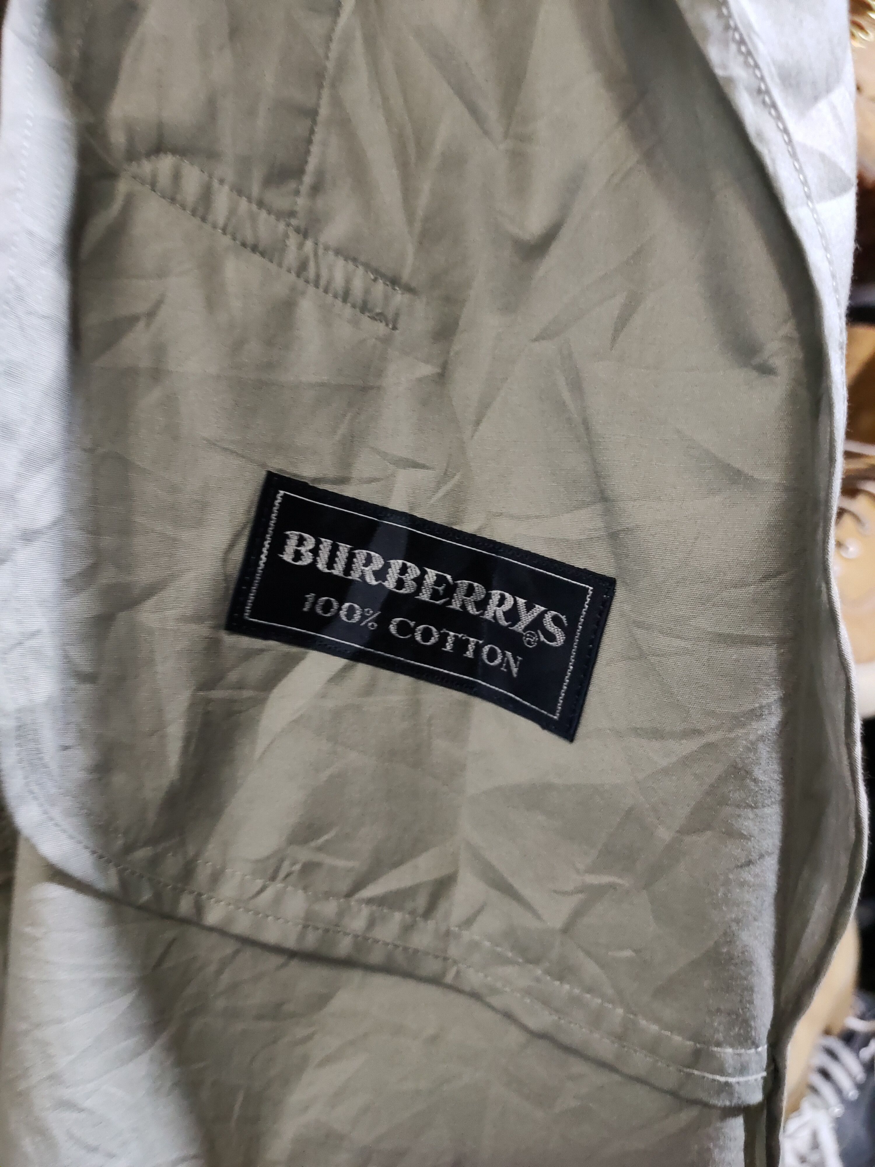 Burberry Burberry London vintage tranch coat zipper jacket Size US L / EU 52-54 / 3 - 3 Thumbnail
