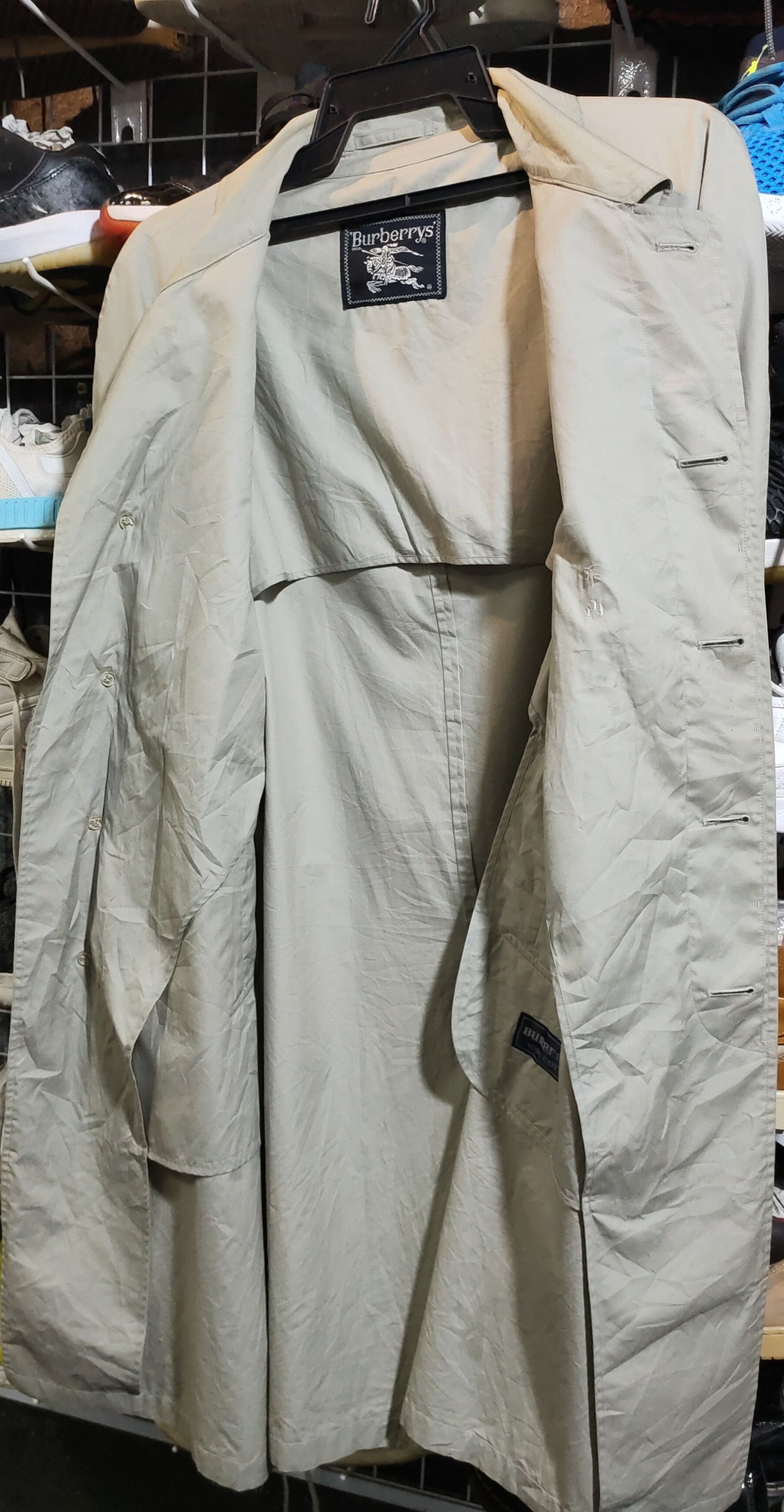 Burberry Burberry London vintage tranch coat zipper jacket Size US L / EU 52-54 / 3 - 2 Thumbnail