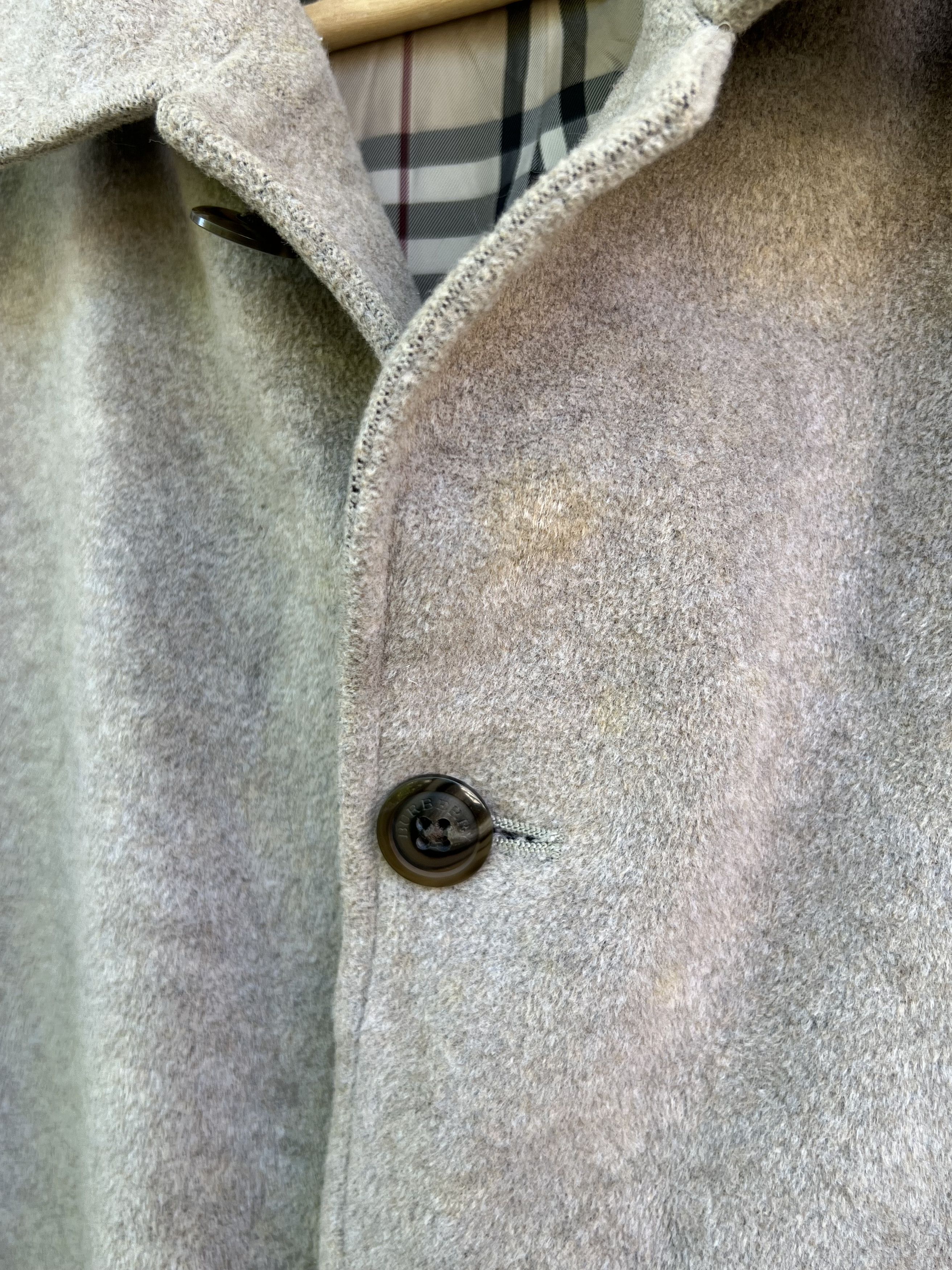 Burberry × Vintage Burberry wool jacket vintage single breasted soft wool Size US L / EU 52-54 / 3 - 8 Thumbnail