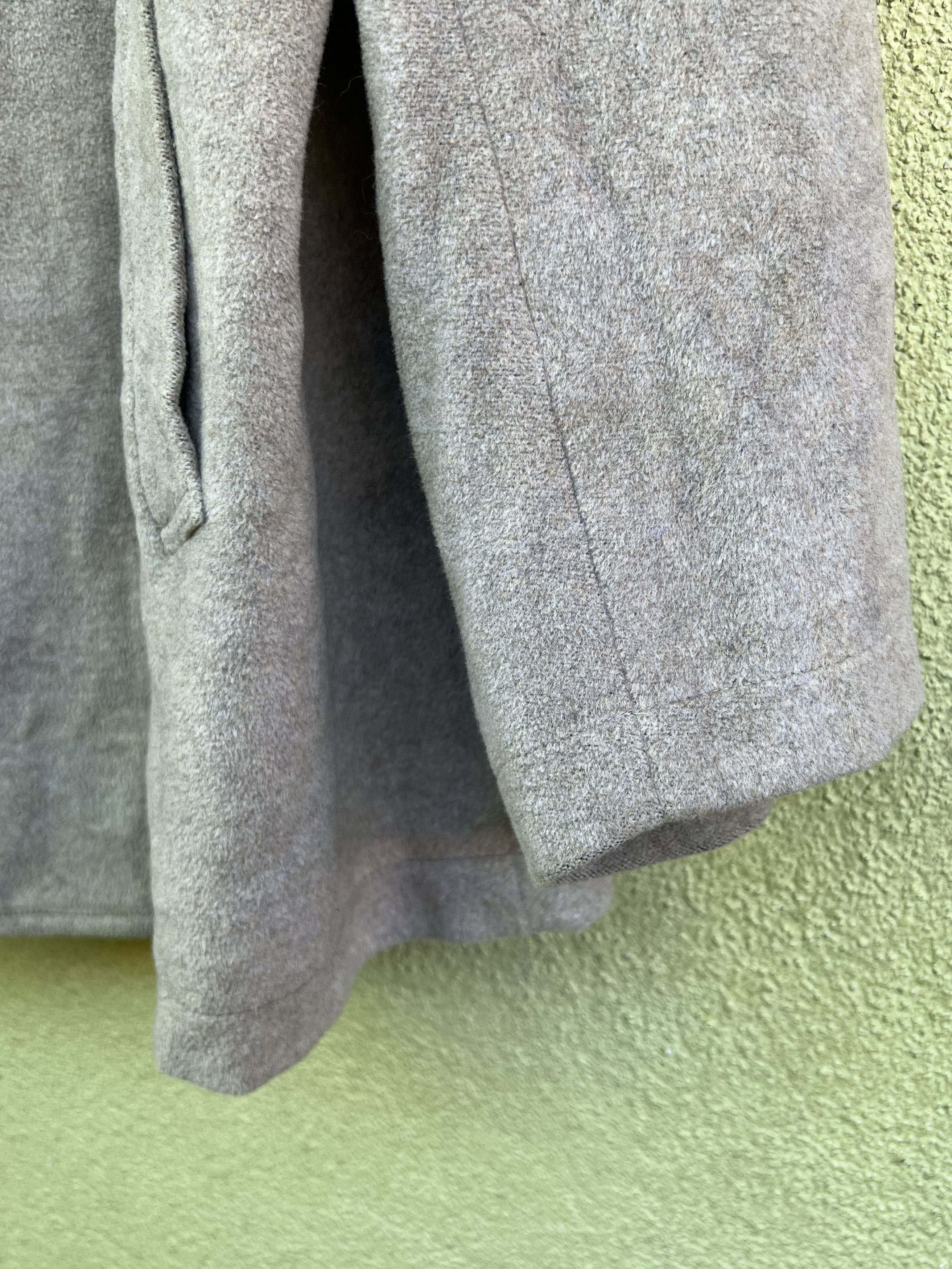Burberry × Vintage Burberry wool jacket vintage single breasted soft wool Size US L / EU 52-54 / 3 - 7 Thumbnail