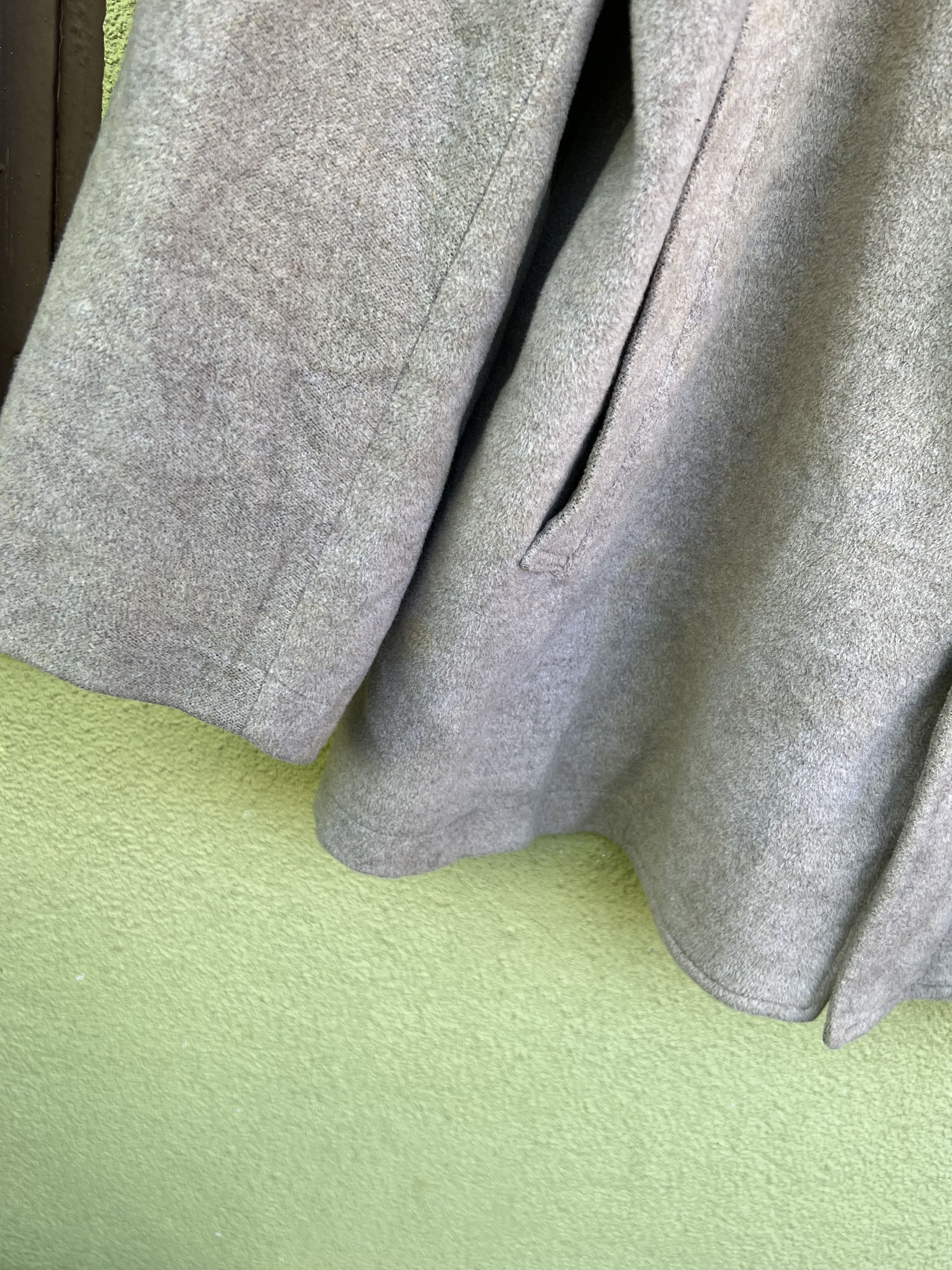 Burberry × Vintage Burberry wool jacket vintage single breasted soft wool Size US L / EU 52-54 / 3 - 4 Thumbnail