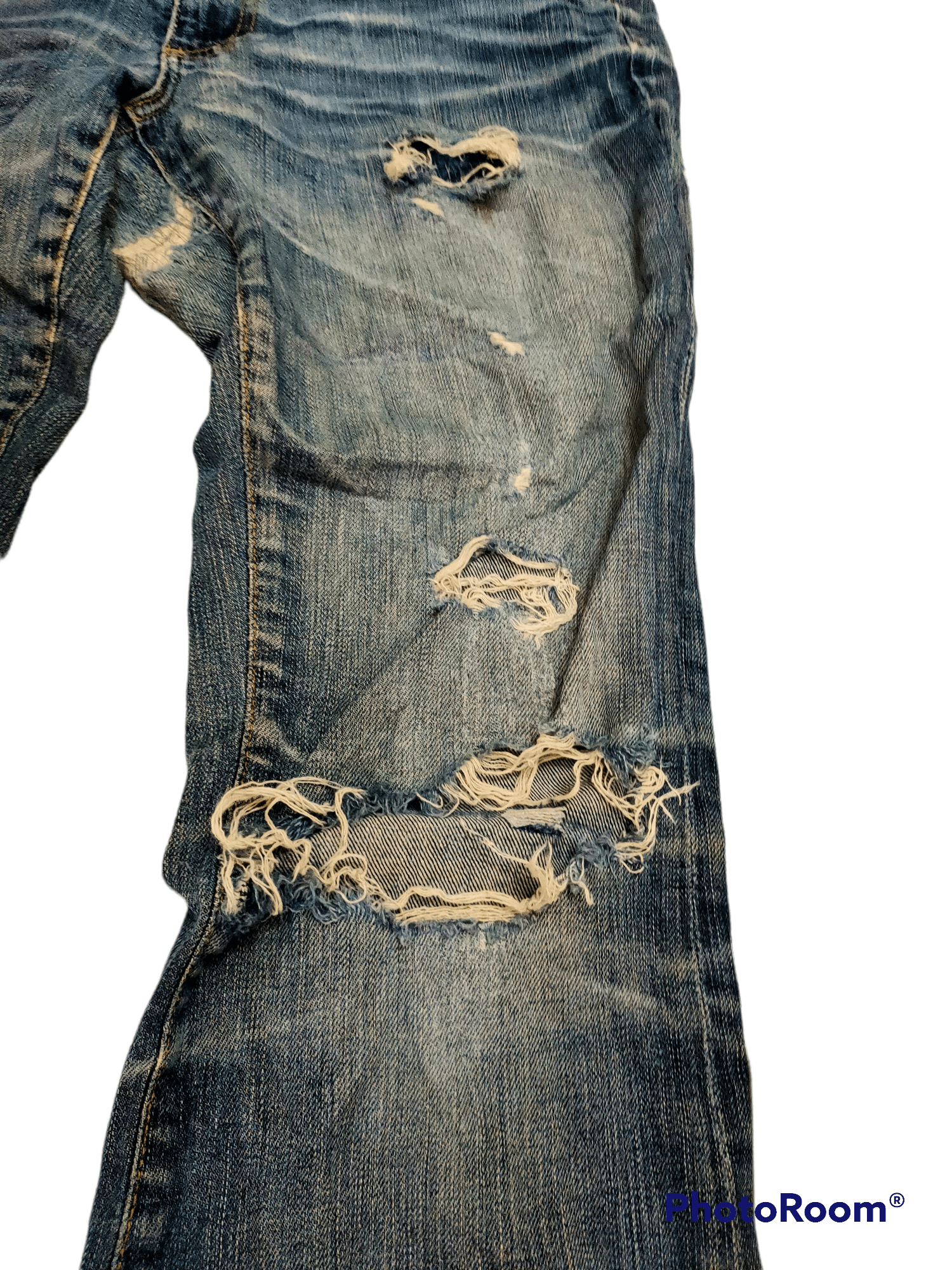AG Adriano Goldschmied Vintage denim angel boot cut distressed Size US 30 / EU 46 - 6 Thumbnail