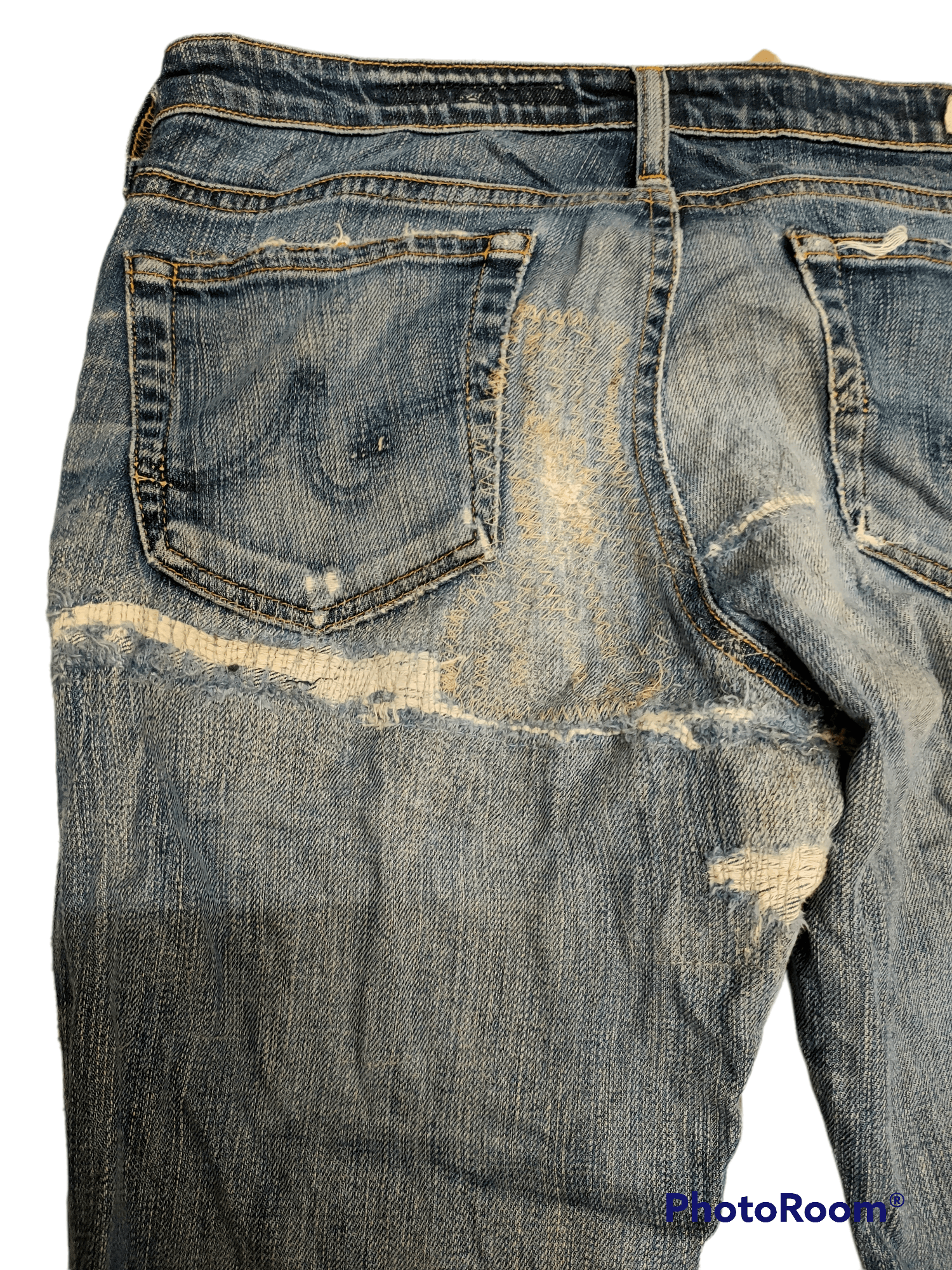 AG Adriano Goldschmied Vintage denim angel boot cut distressed Size US 30 / EU 46 - 7 Thumbnail