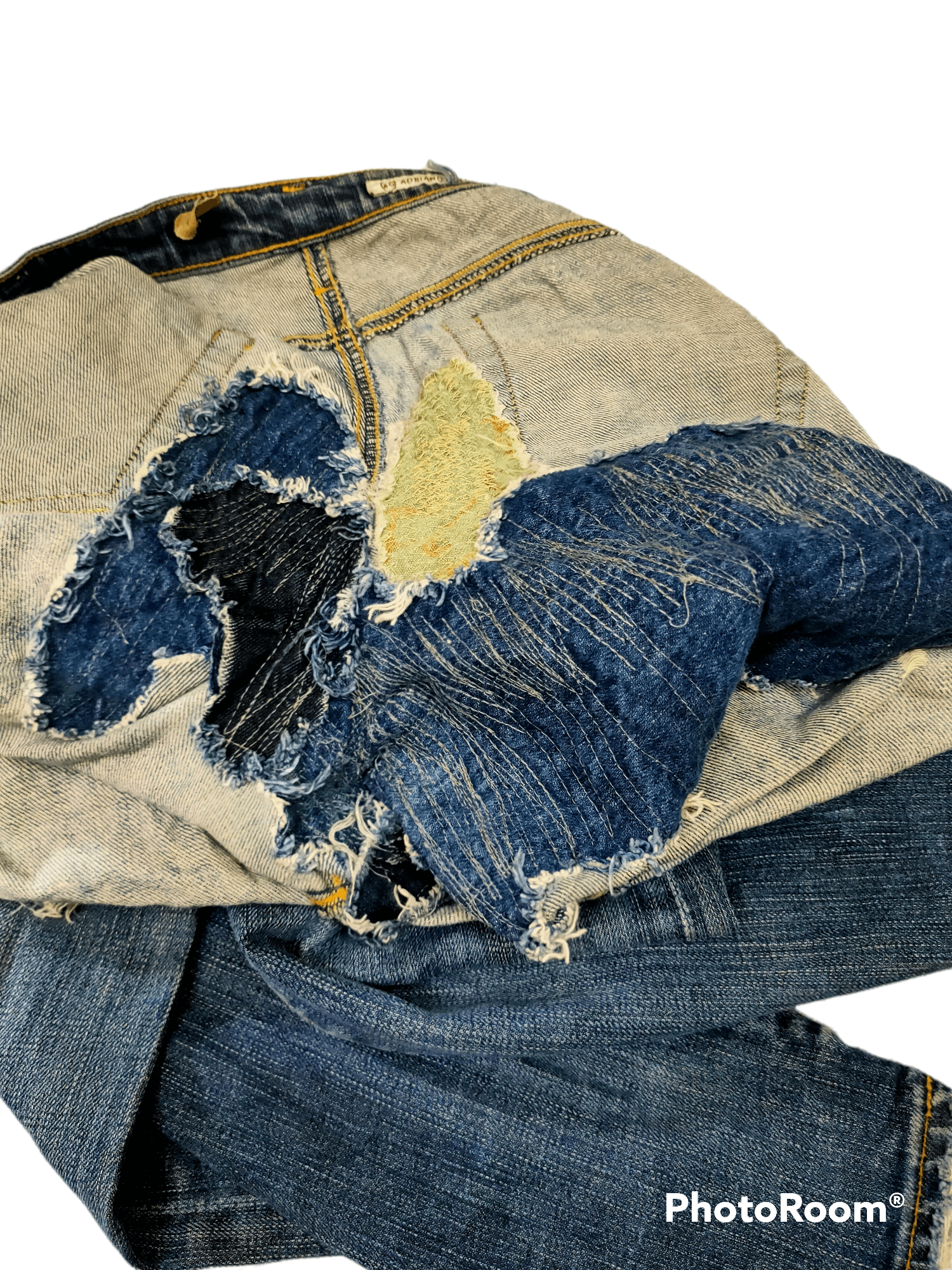 AG Adriano Goldschmied Vintage denim angel boot cut distressed Size US 30 / EU 46 - 10 Thumbnail