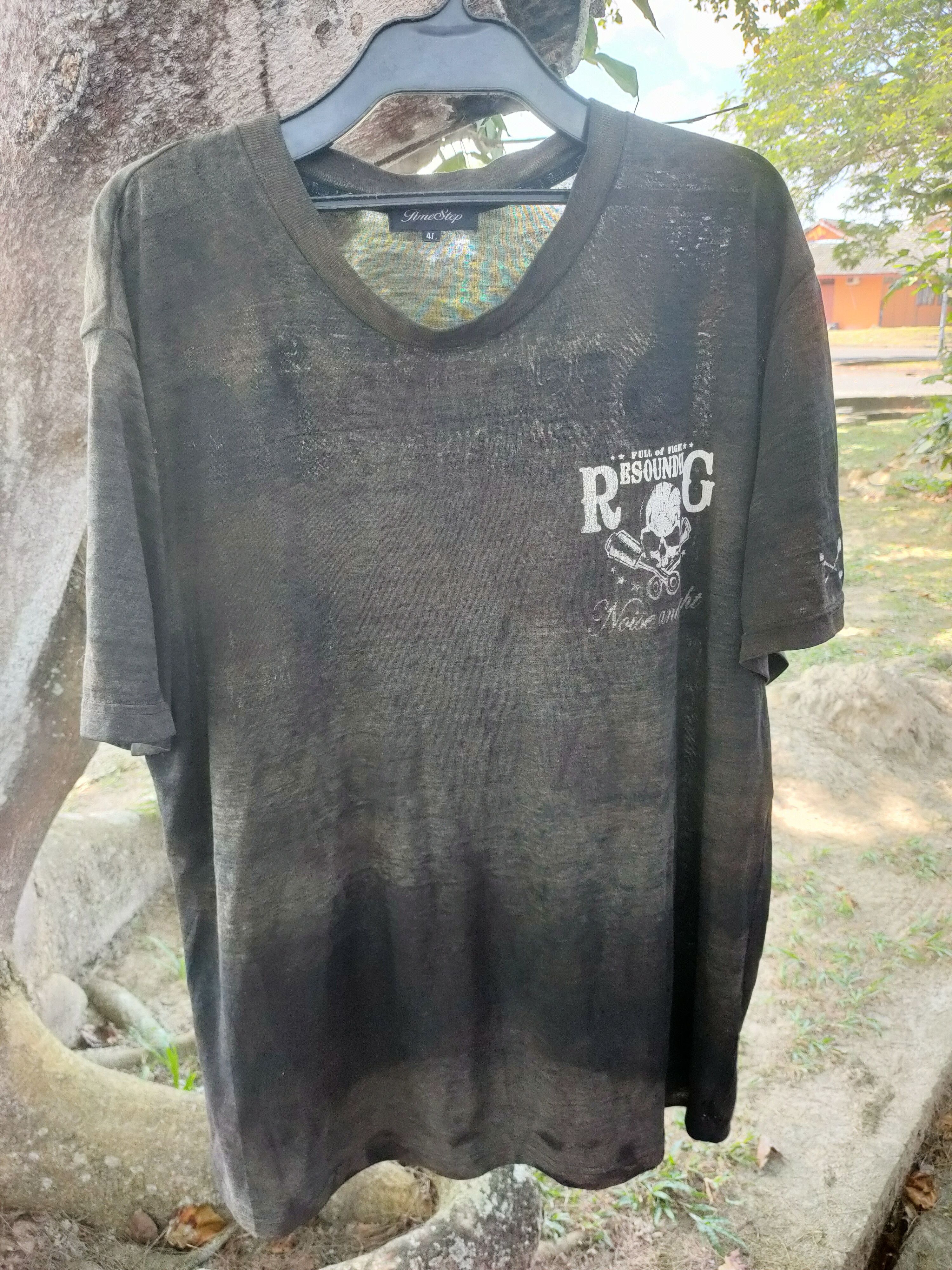 Vintage Rare 🔥 vintage distressed rock Tee skull print out Size US XXL / EU 58 / 5 - 3 Thumbnail