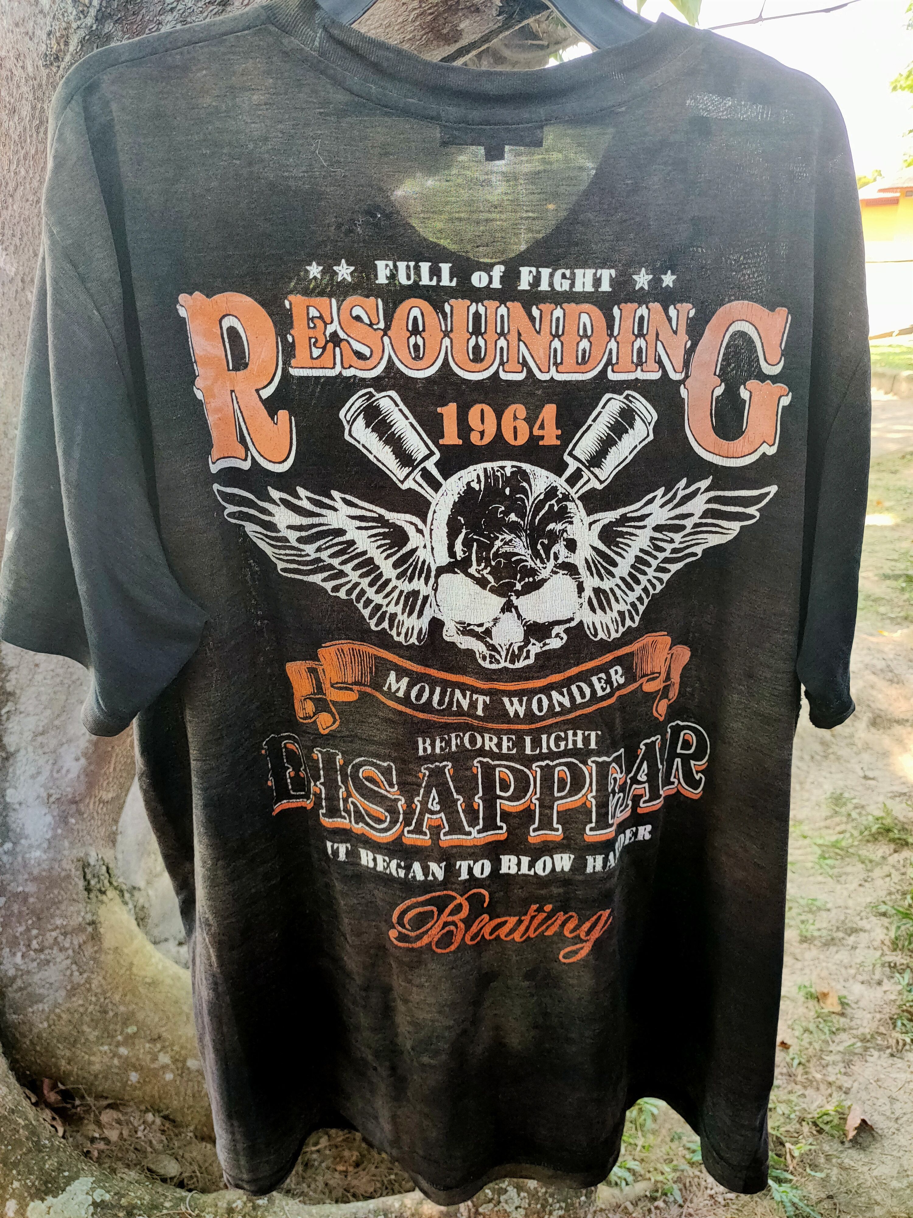 Vintage Rare 🔥 vintage distressed rock Tee skull print out Size US XXL / EU 58 / 5 - 1 Thumbnail