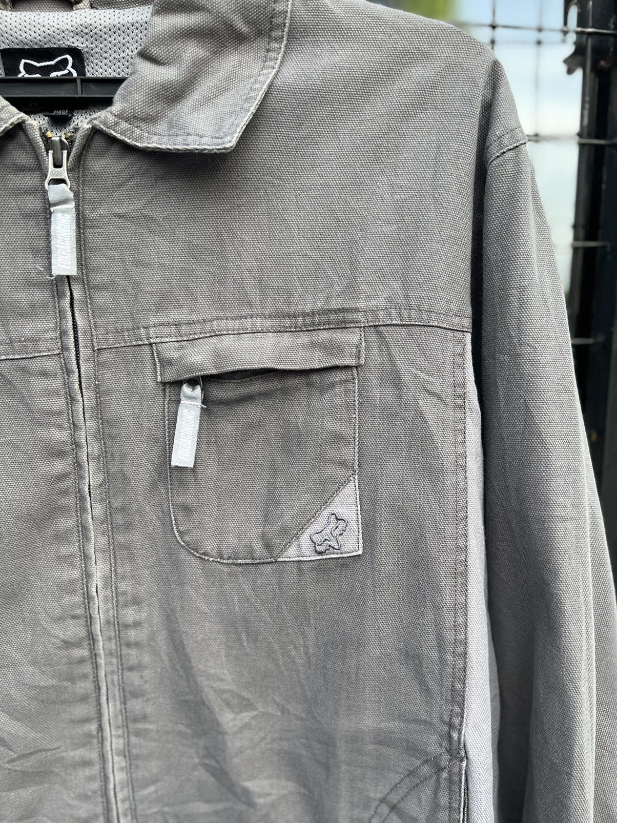 Fox Racing Hot🔥fox racing Moto zipper jacket denim Size US M / EU 48-50 / 2 - 4 Thumbnail