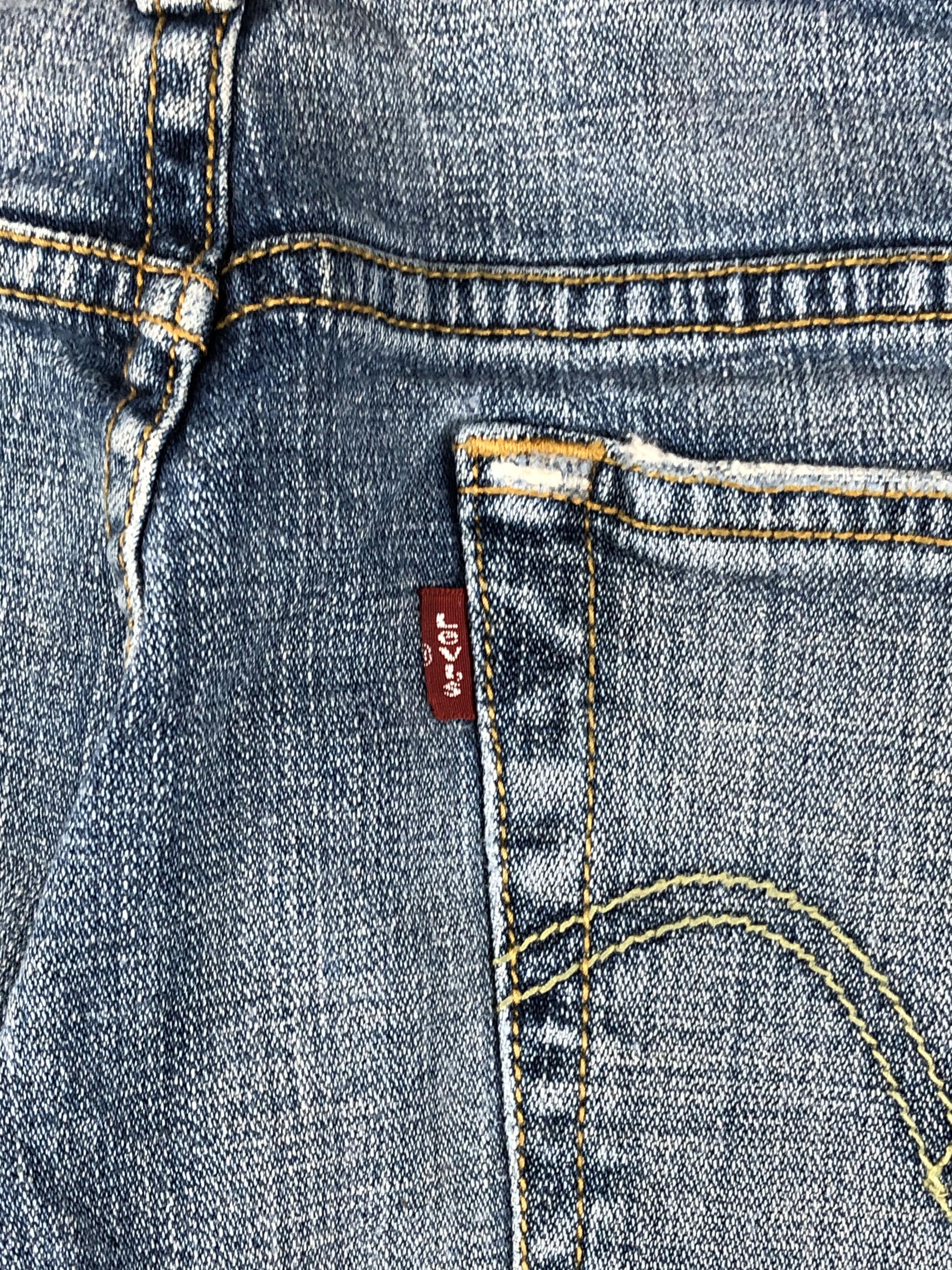 Levi's × Vintage Vintage Levis 515 Faded Blue Women Jeans DP2271 Size US 34 / EU 50 - 8 Thumbnail