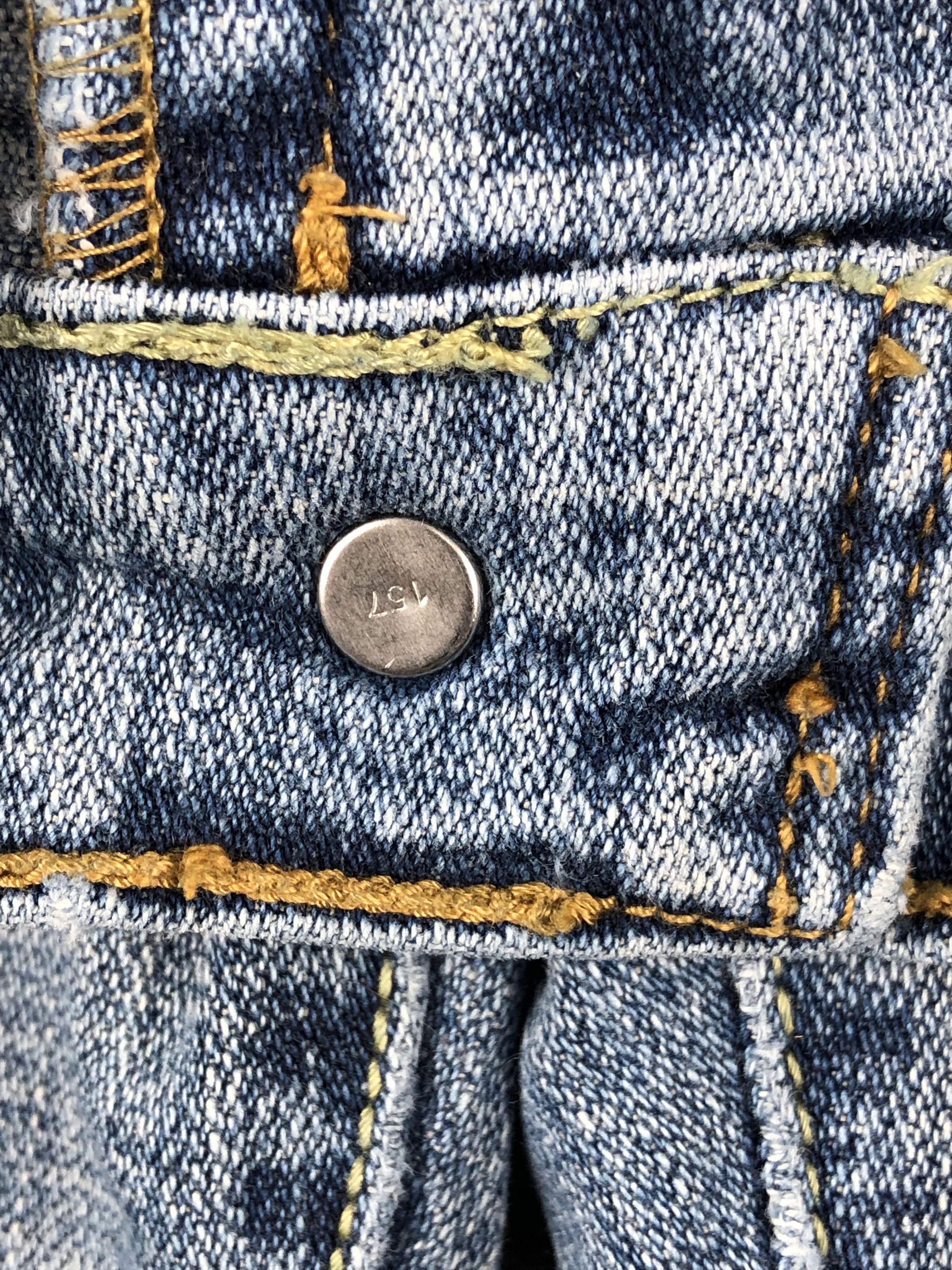 Levi's × Vintage Vintage Levis 515 Faded Blue Women Jeans DP2271 Size US 34 / EU 50 - 12 Thumbnail