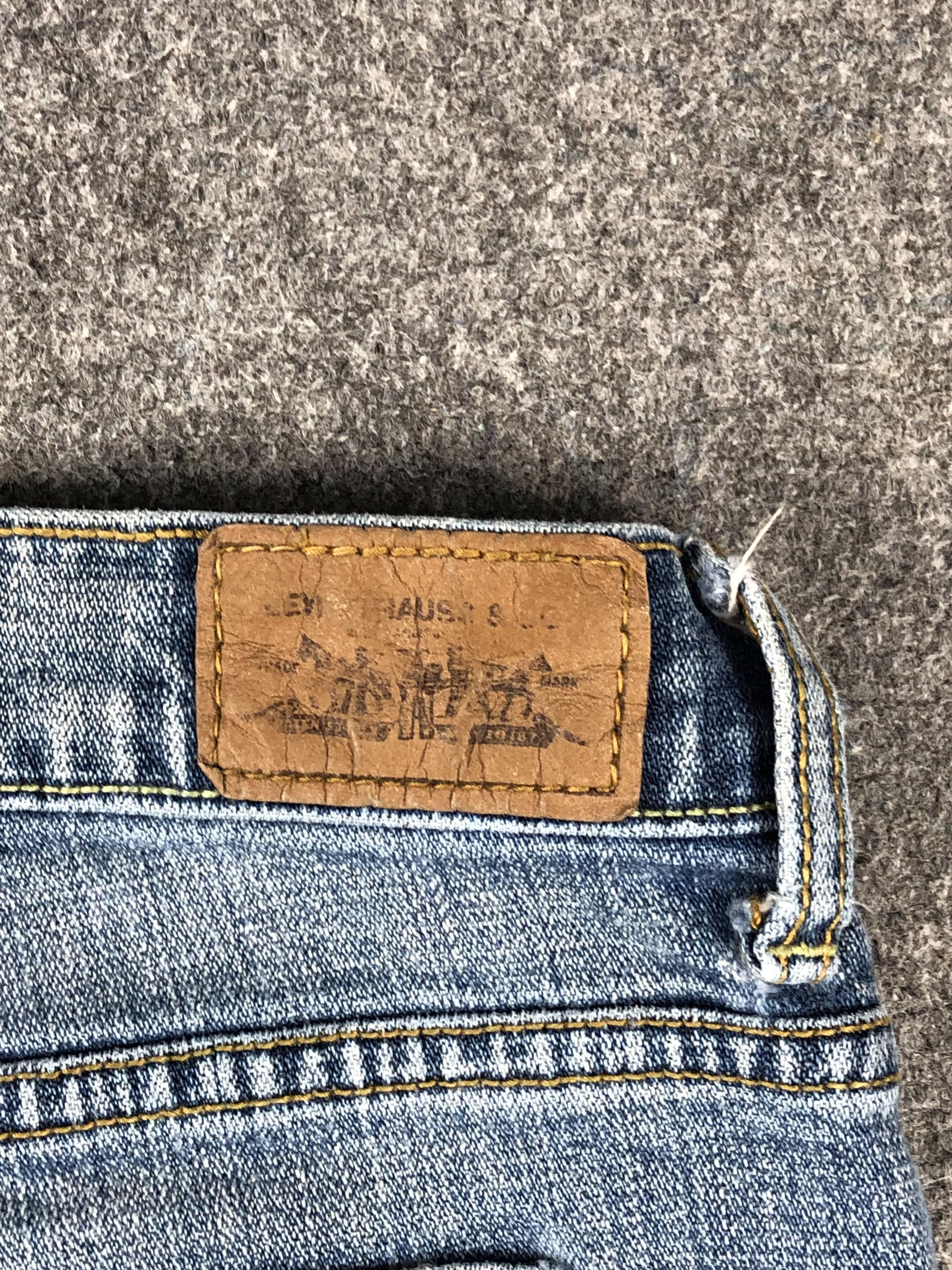 Levi's × Vintage Vintage Levis 515 Faded Blue Women Jeans DP2271 Size US 34 / EU 50 - 5 Thumbnail