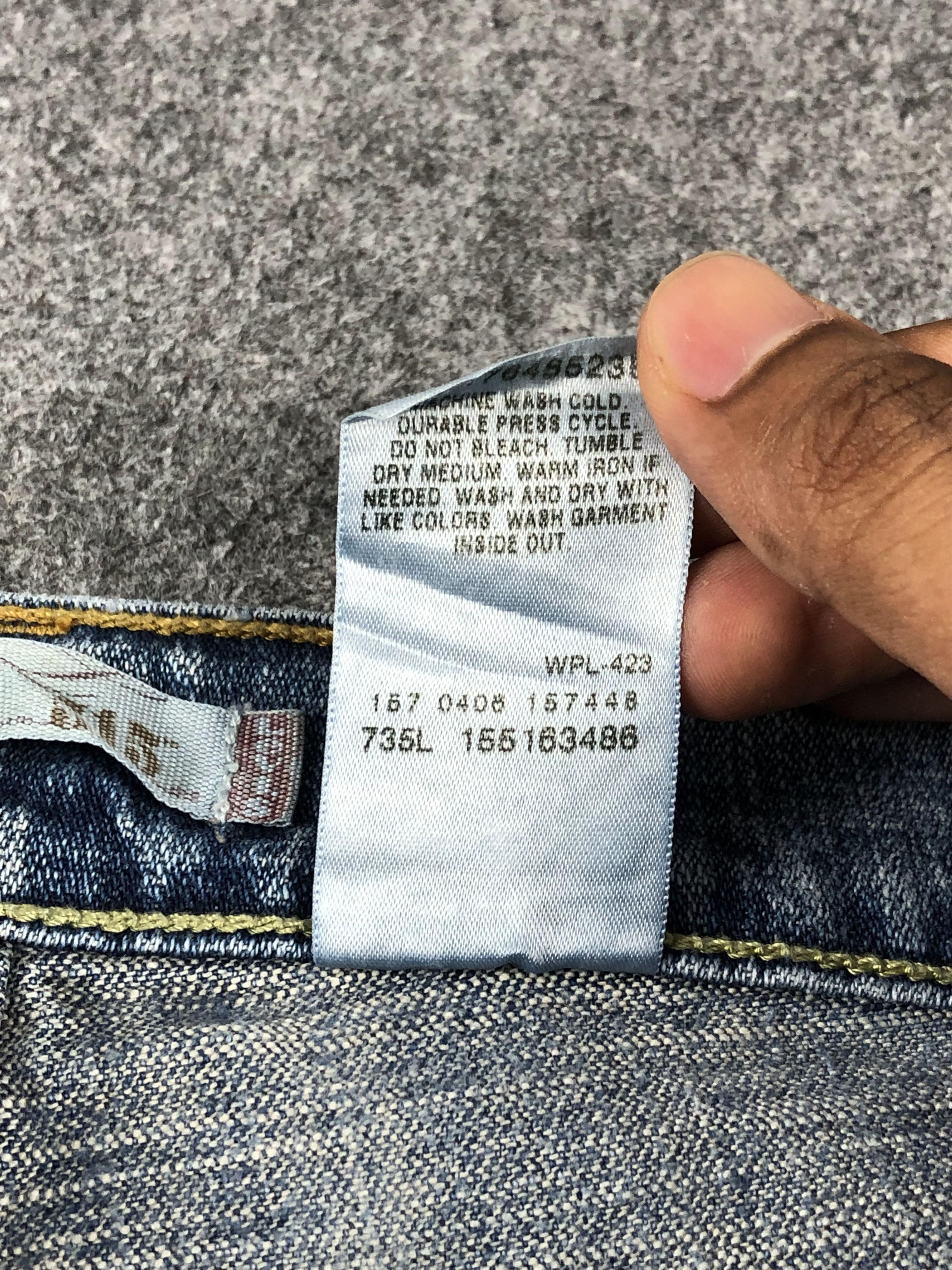 Levi's × Vintage Vintage Levis 515 Faded Blue Women Jeans DP2271 Size US 34 / EU 50 - 7 Thumbnail